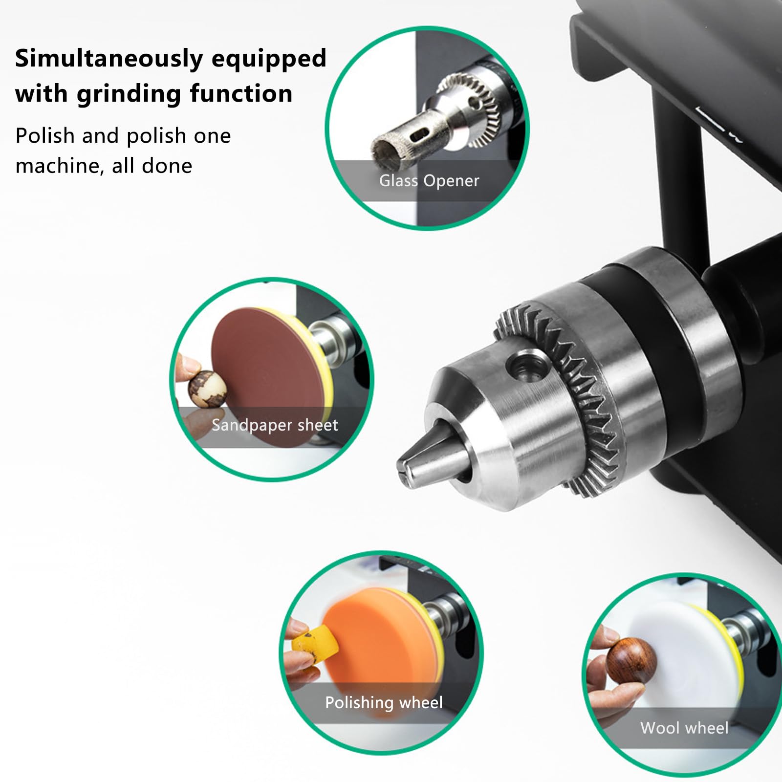 Mini Piła Stołowa Polerka Lapidarna Do Kamienia,Tokarka Stołowa 250 W Piła Do Kamienia Lapidarna Polerka Buforowa,Mini Piła Stołowa Polerka Do Wyrobu Biżuterii Do Cięcia,Szlifowania,Grawerowania