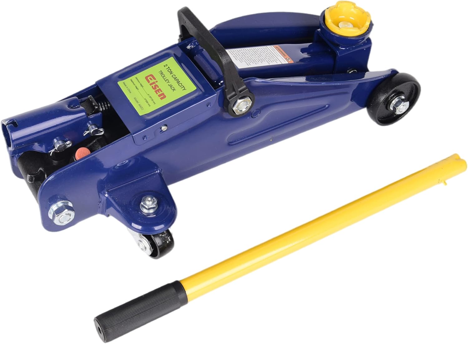 A A IN 2 Ton Heavy Duty Floor Jack,Hydraulic Low Profile Trolley Service Jack,Blue