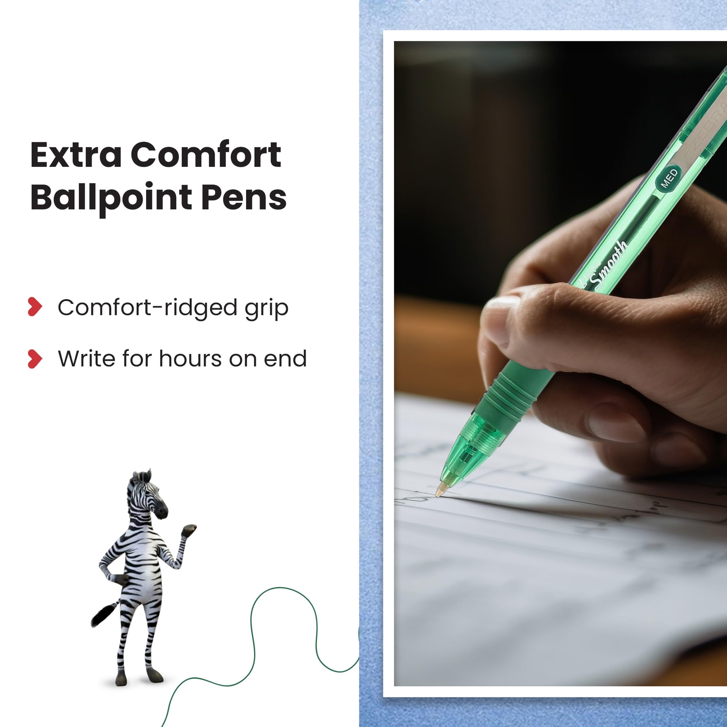 Amazon | Zebra Pen Z Grip グリーンペン ボールペン スムーズで快適な