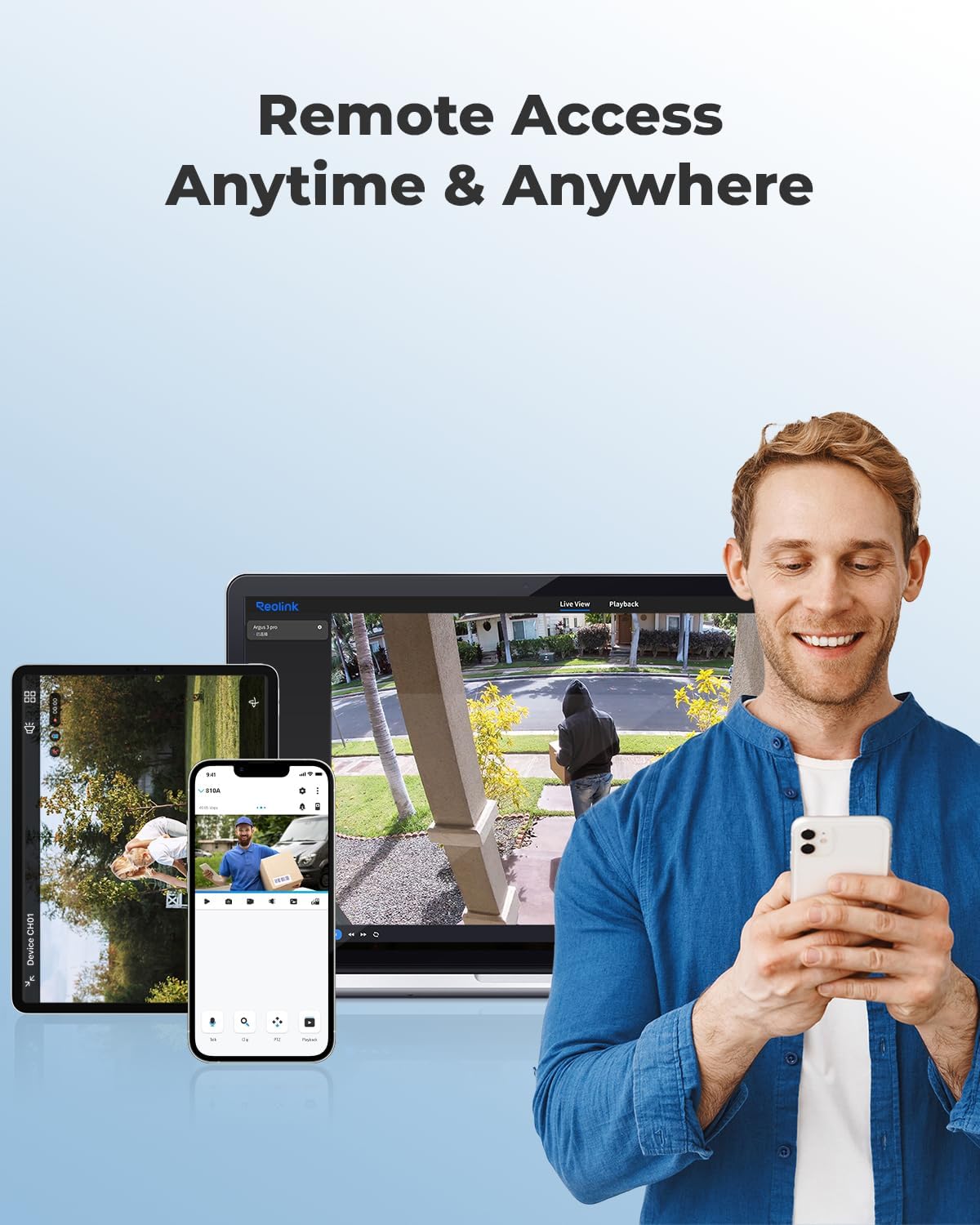 REOLINK 4K/8MP Wired Security PoE IP Camera, Human/Vehicle/Pet Detection, Time-Lapse, 100ft IR Night Vision, Work with Smart Home, Up to 512GB microSD Card, Outdoor/Indoor Surveillance, RLC-810A REOLINK 4K/8MP Wired Security PoE IP Camera, Human/Vehicle/Pet Detection, Time-Lapse, 100ft IR Night Vision, Work with Smart Home, Up to 512GB microSD Card, Outdoor/Indoor Surveillance, RLC-810A