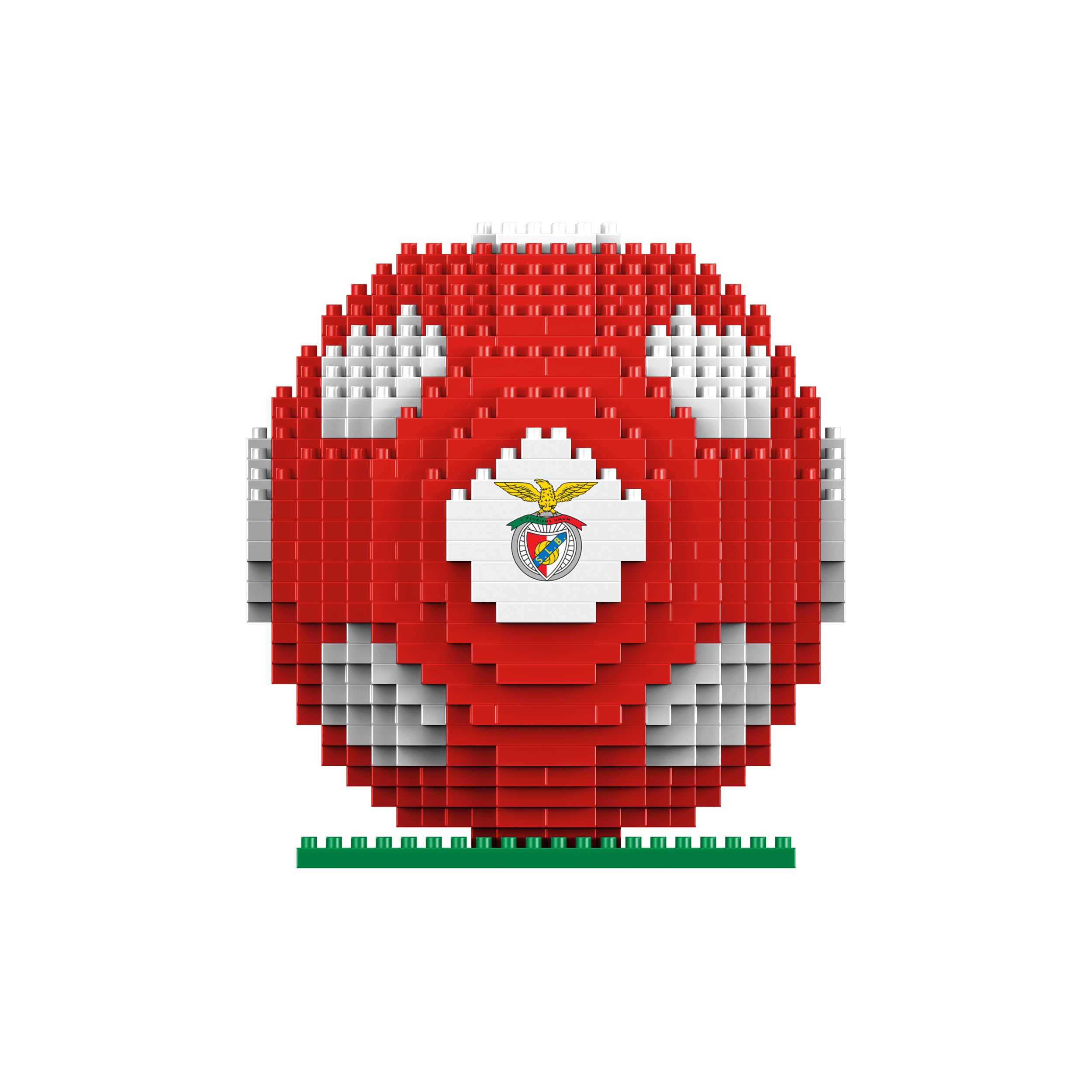 FOCO Produit sous Licence Officielle S.L. Benfica BRXLZ - Jouet de Construction de Football 3D