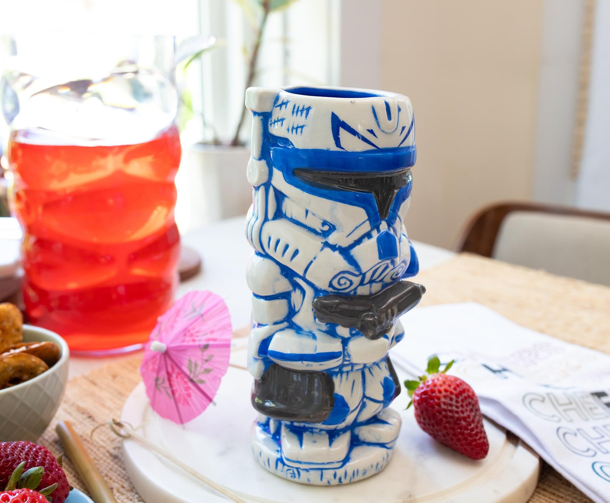 Amazon.com | Geeki Tikis Star Wars Captain Rex Ceramic Mug | Party