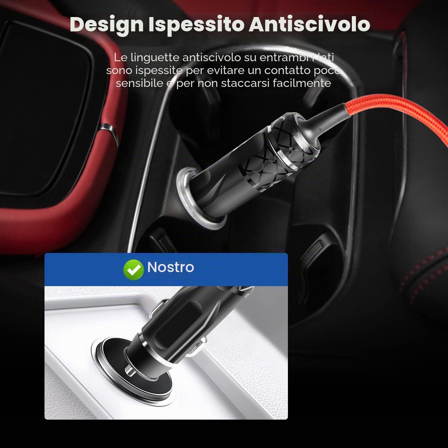 KFD 12V 4A Caricatore per auto per JBL Partybox 310 300 200 Car Charging Cable for Partybox 310 Bluetooth Party-Lautsprecher Wohnmobil Portable Speaker DC Caricabatterie per auto Alimentatore