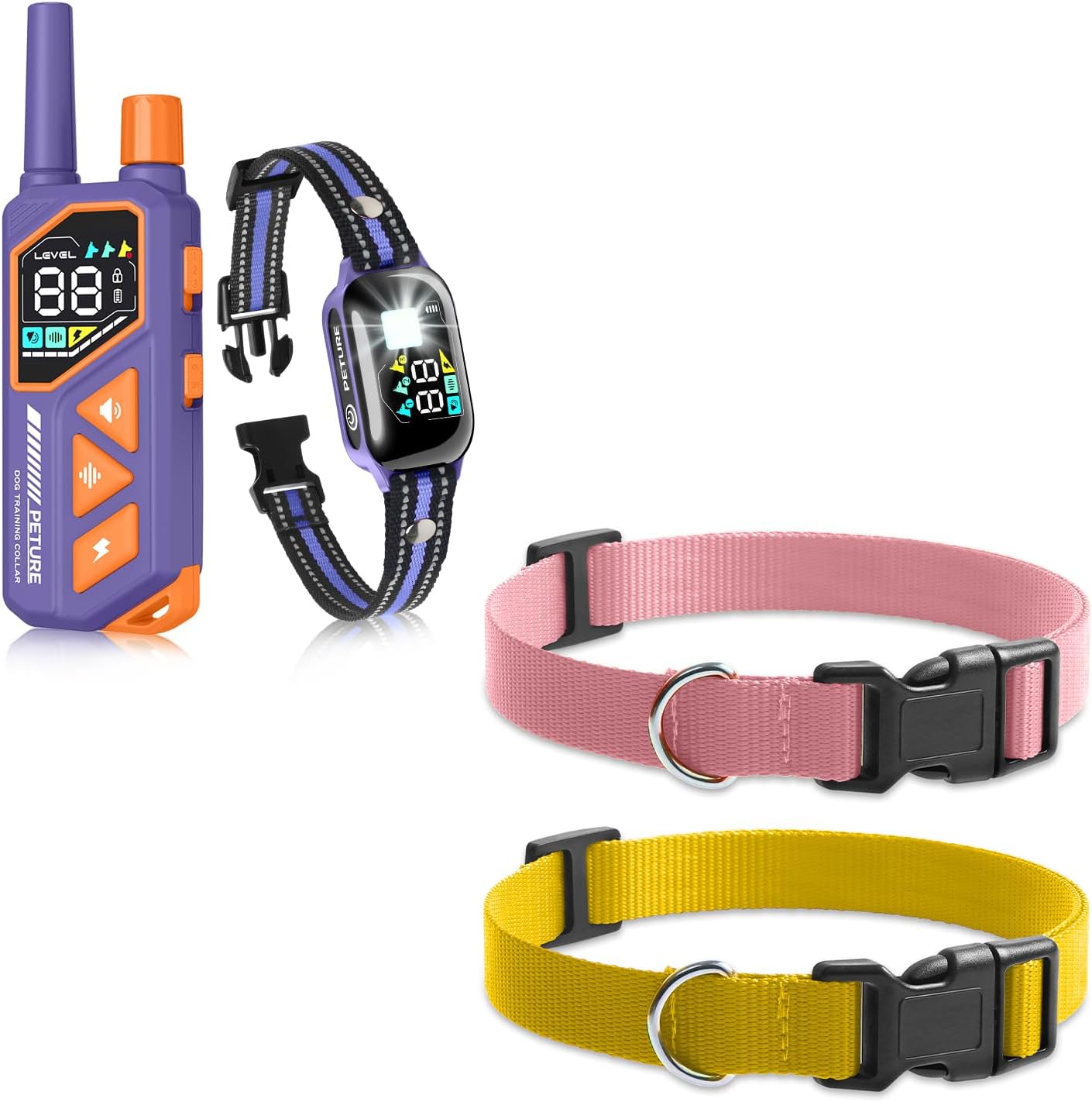 Puppy Training Collar with Remote & Replacement Collar 2 Pack