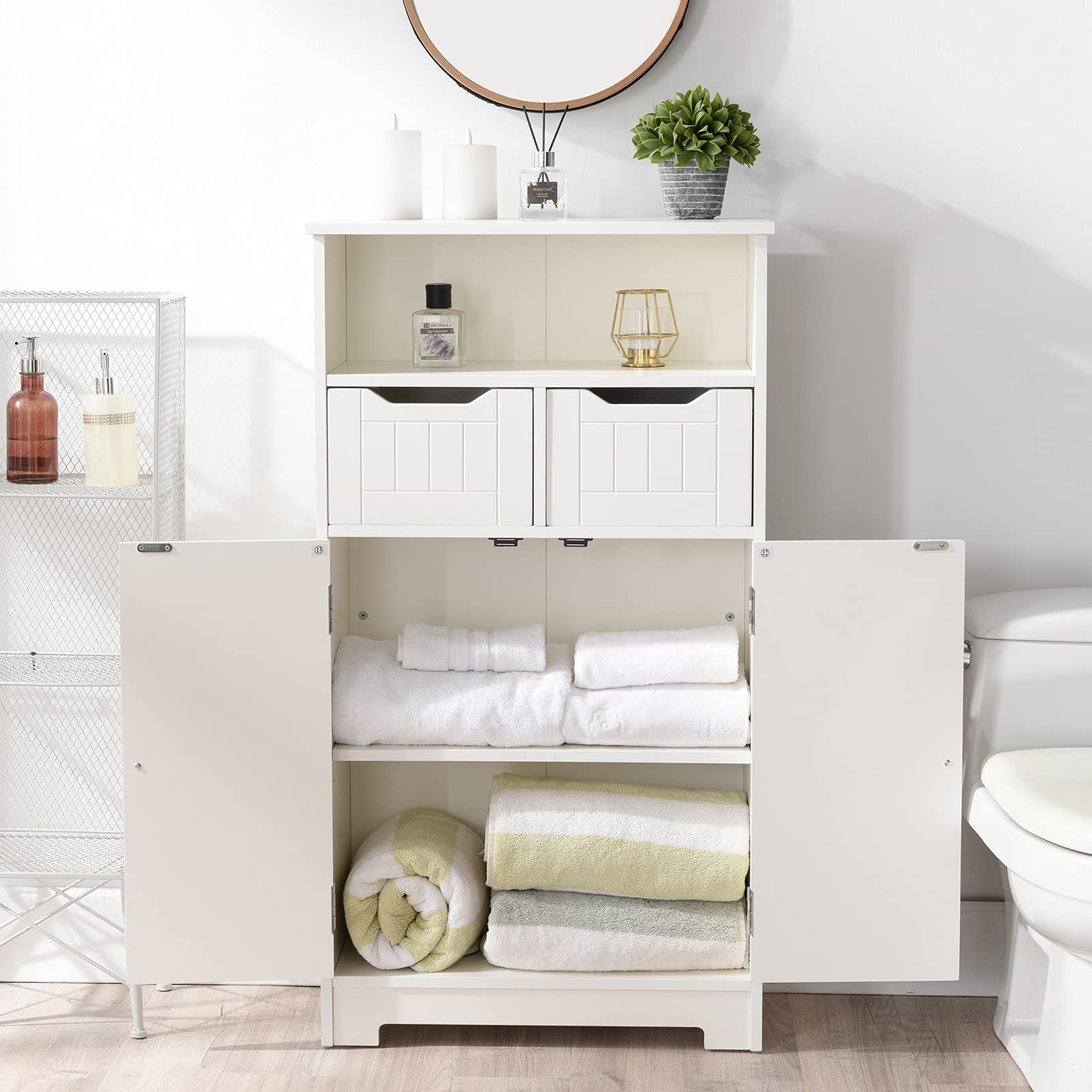 Buy Cozy Castle Bathroom Storage Bathroom Floor CARB