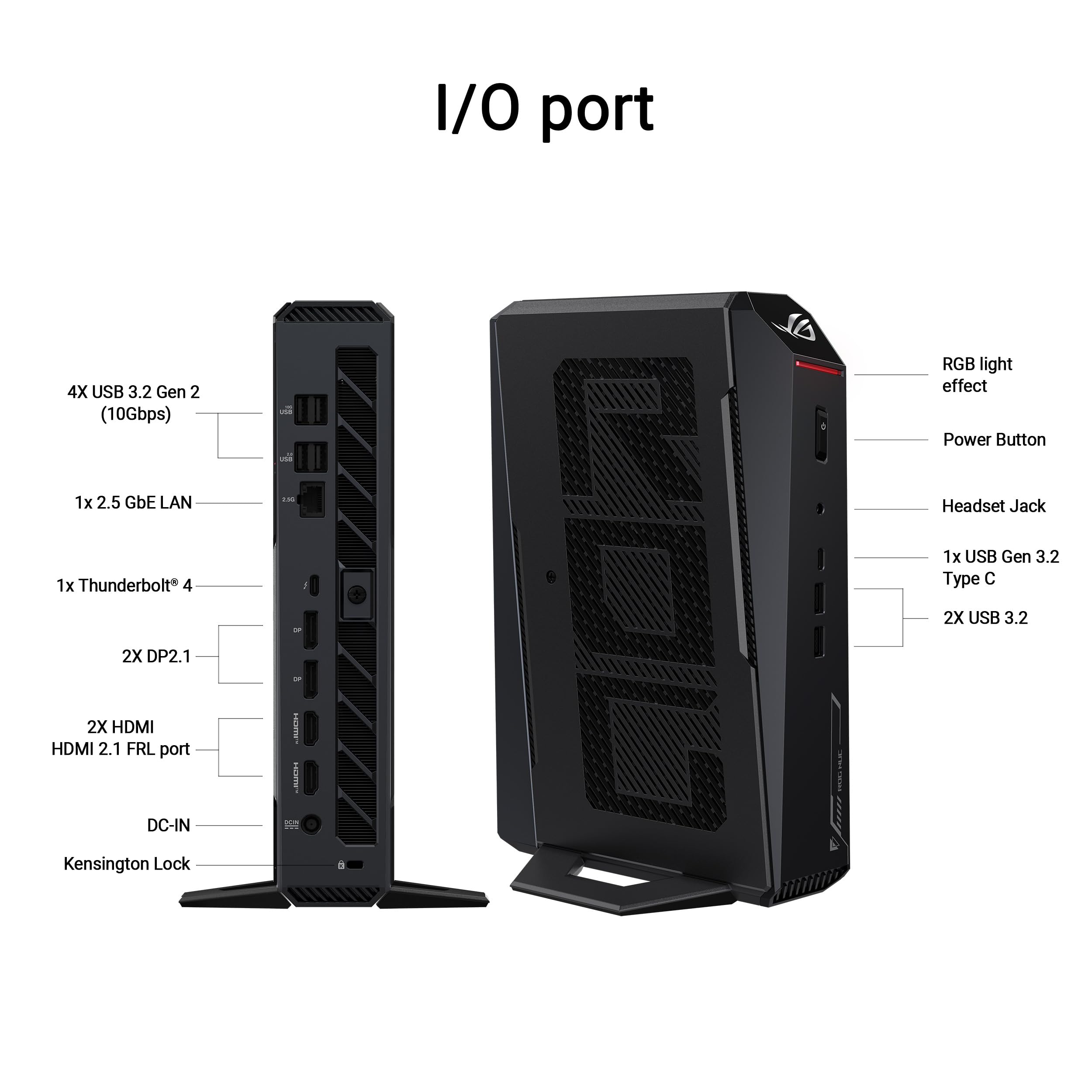 ROG NUC (2025) Gaming Mini PC with Intel® Core™ Ultra 9 (Series 2