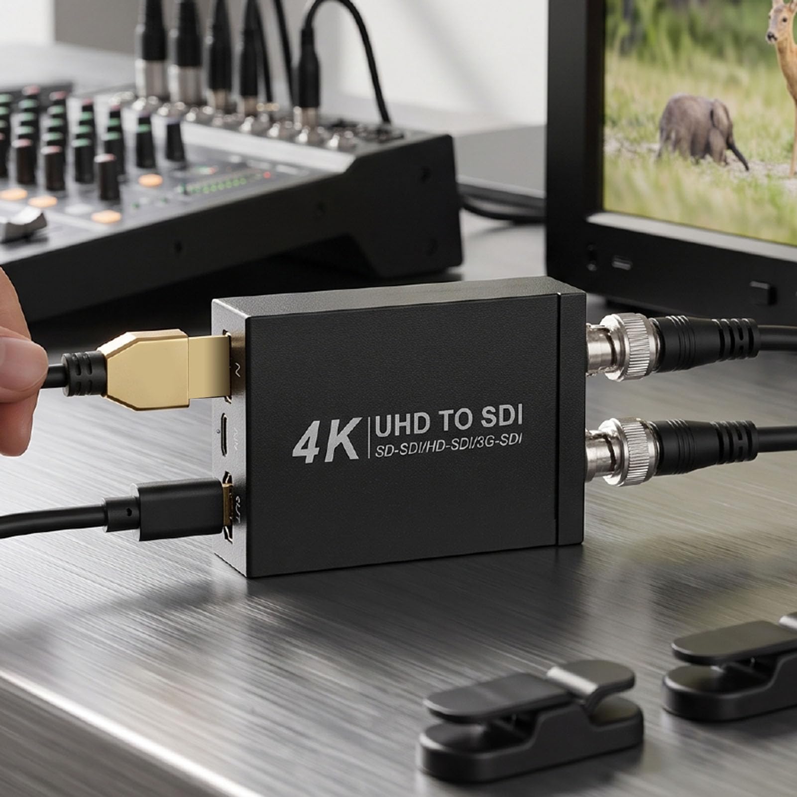Annadue Interfejs Multimedialny HD na Konwerter SDI 4K z pętlą