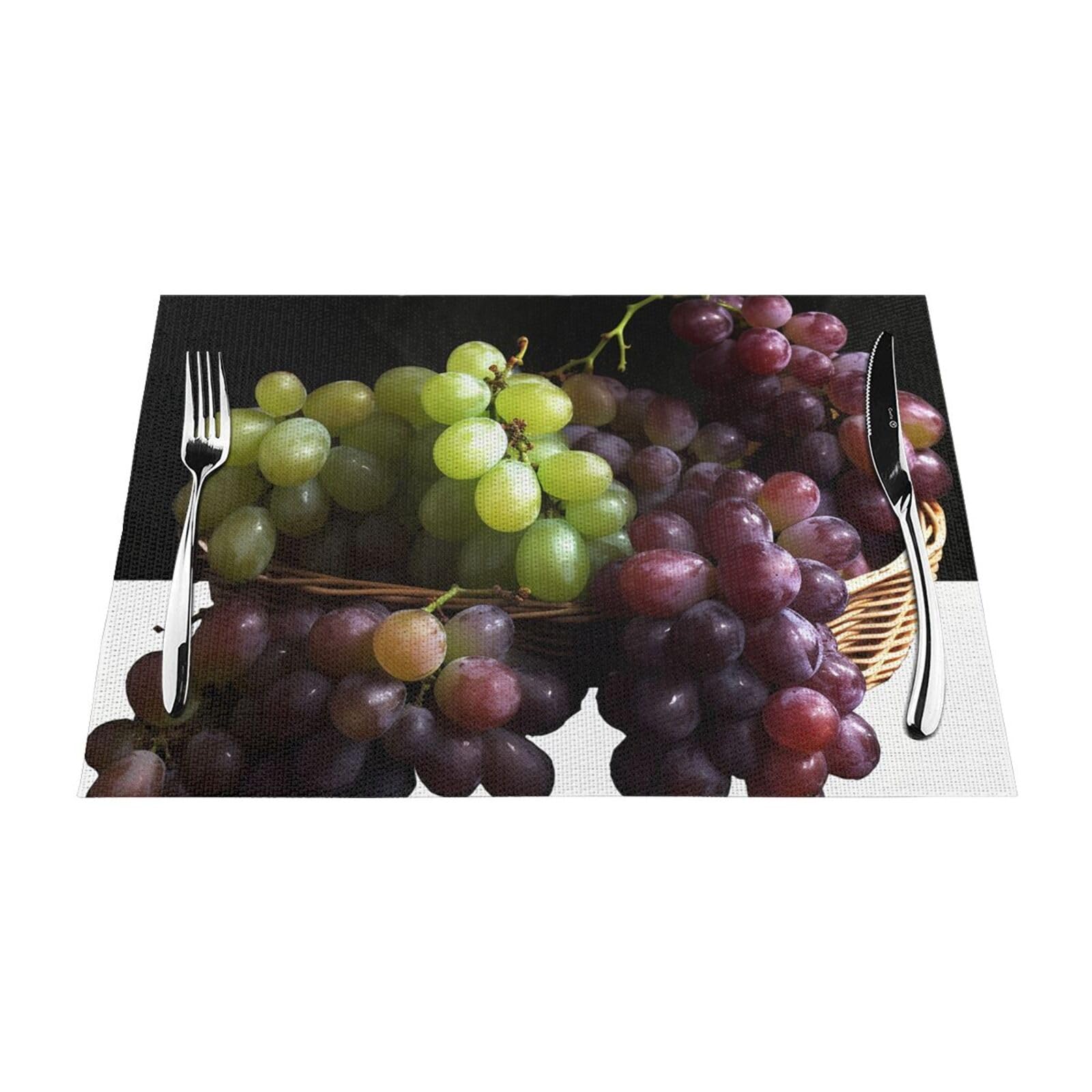 Sets de table tissés résistants à la chaleur et antidérapants