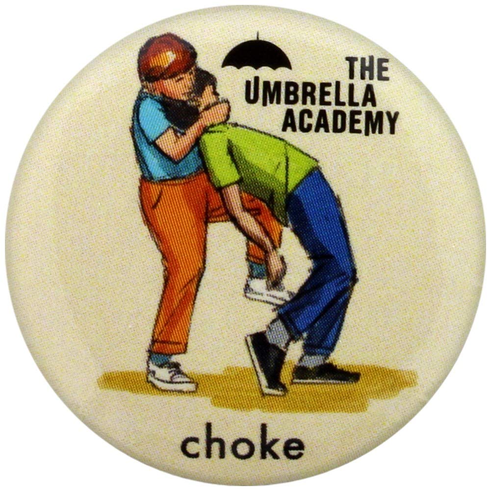 Pyramid International Multicolor The Umbrella Academy (Choke 25Mm Button Badge, Multicoloured, Pb5449