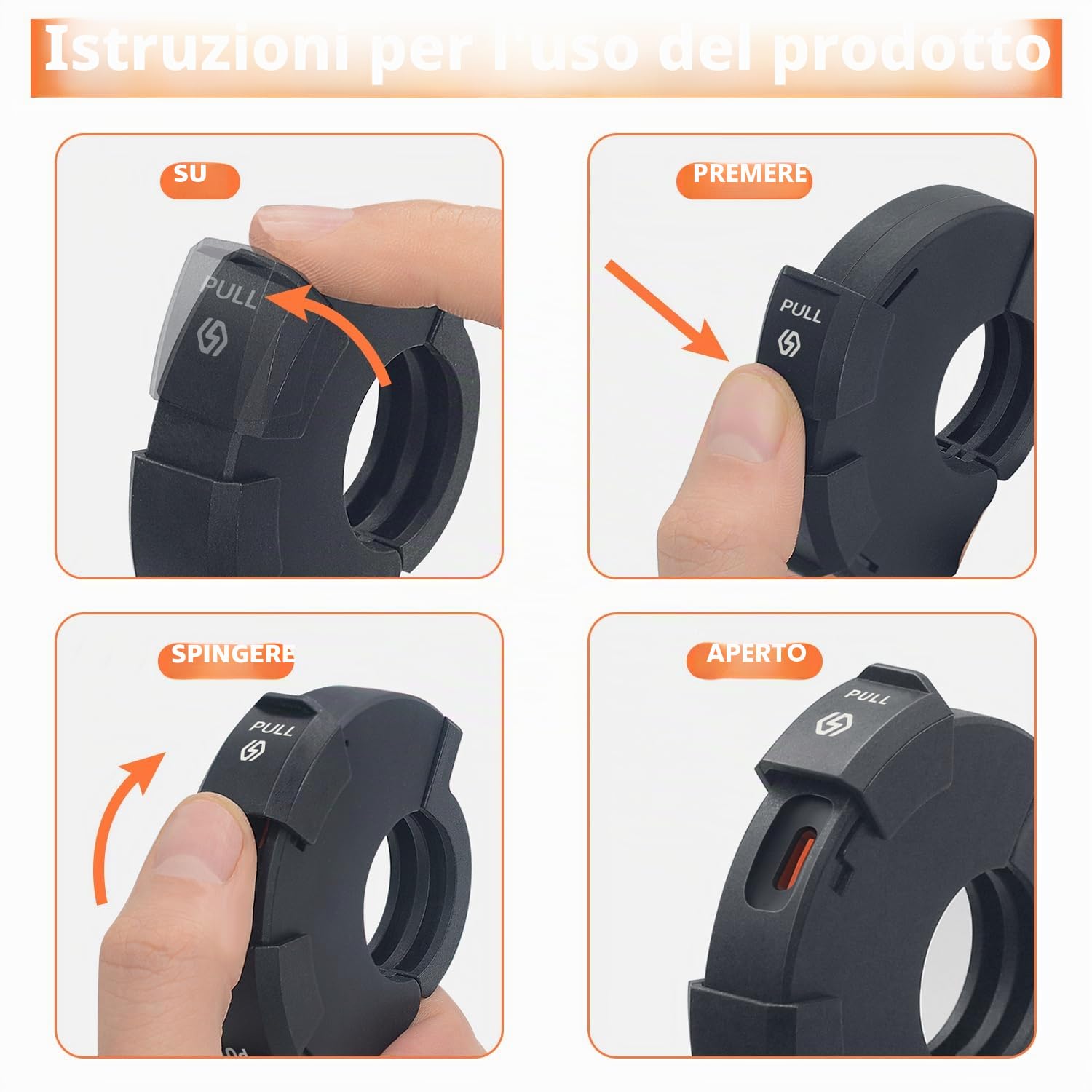 Presa USB Impermeabile per Moto 48W, Presa USB C 12V Moto Impermeabile, Caricatore per Motocycle QC3.0+Type-C, +Cavo di Ricarica 5A Type-C (1 M) per DC 12V Biciclette da Spiaggia