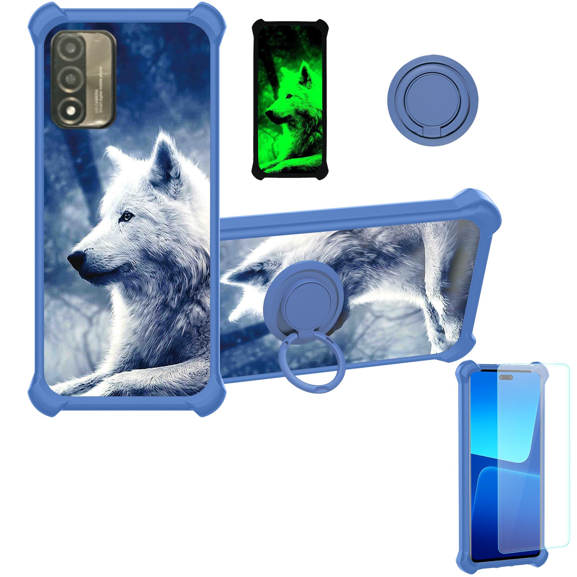 Custodia Vortex C24 Con Vetro Temperato 9H - Cover PC E