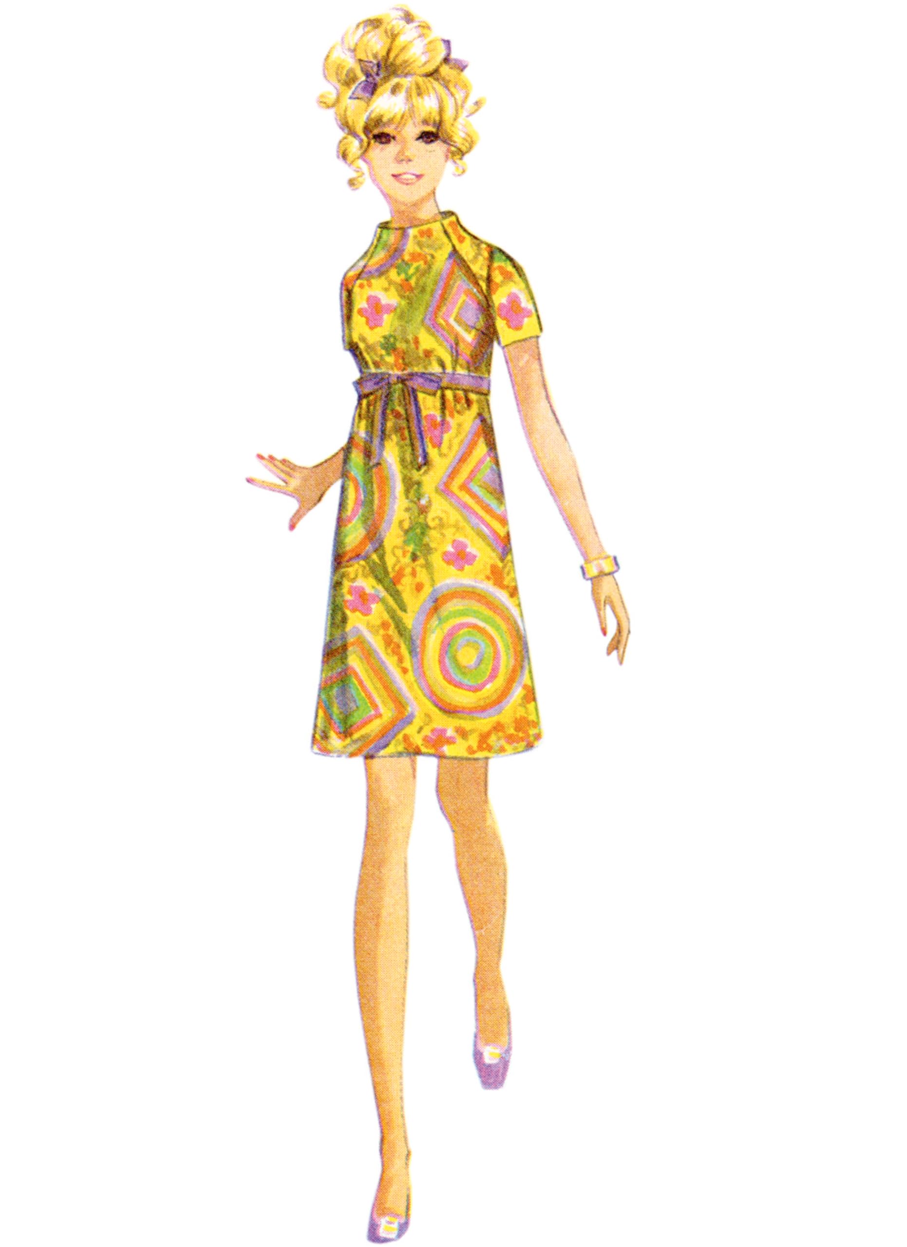 Robe Vintage Deux Pièces Années 50 Femme – Col Fer à Cheval, Jupe Plissée Poches - 9