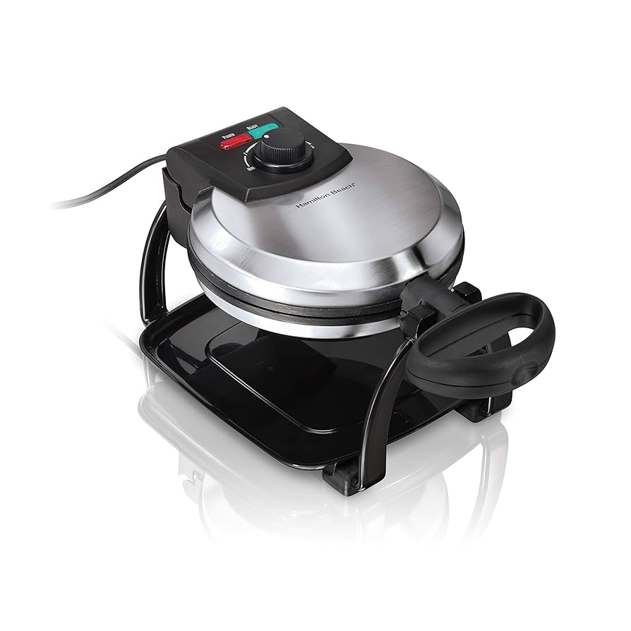 Amazon.com: Hamilton Beach Flip Belgian Waffle Maker with