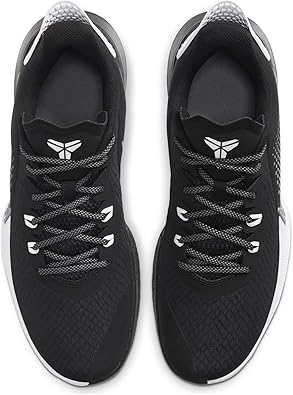 Tênis de basquete masculino Kobe Mamba Fury da Nike, Black/Smoke