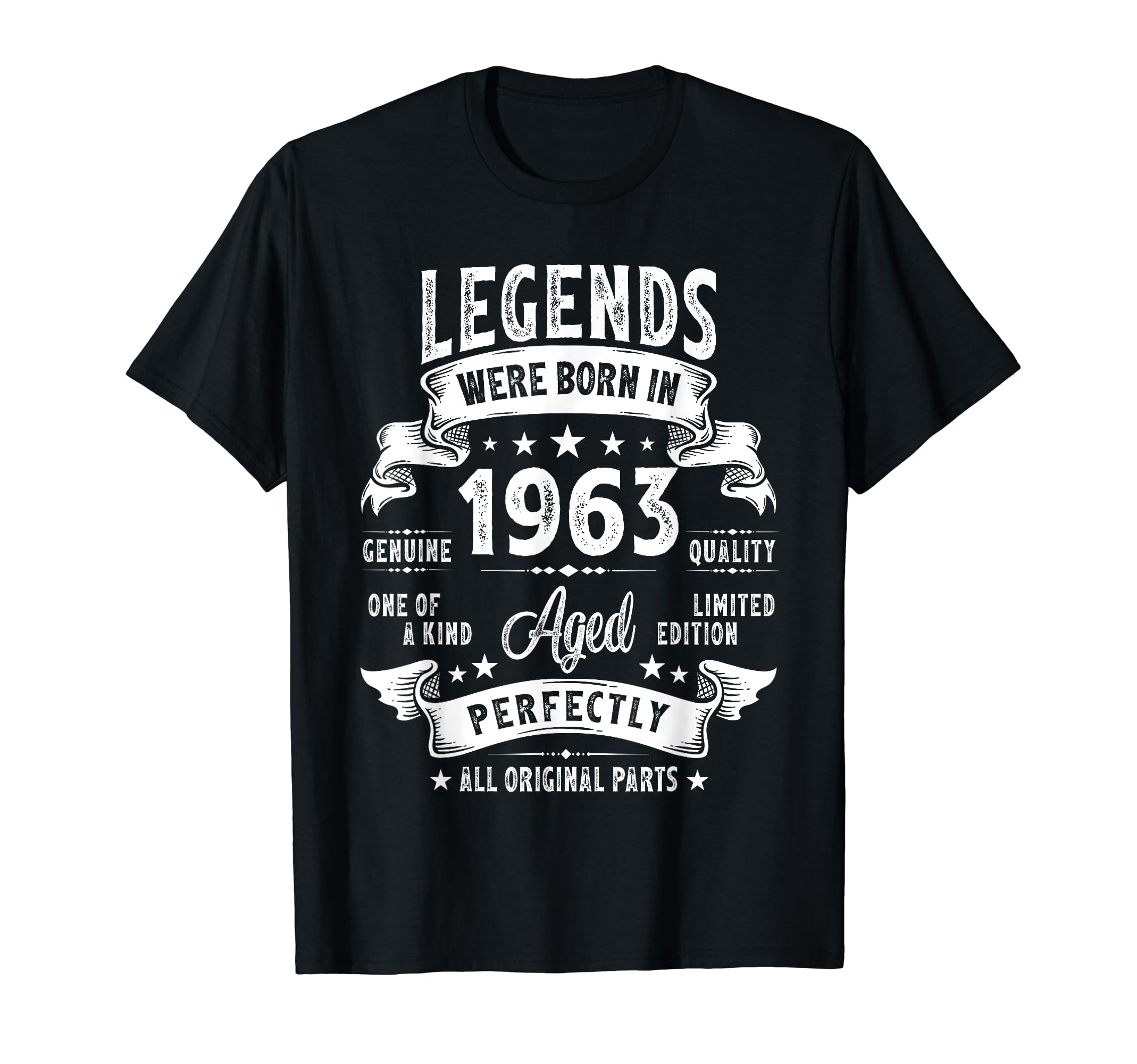 Birthday Decorations Co.Vintage 1963 Limited Edition 61 Year Old Gifts 61st Birthday T-Shirt
