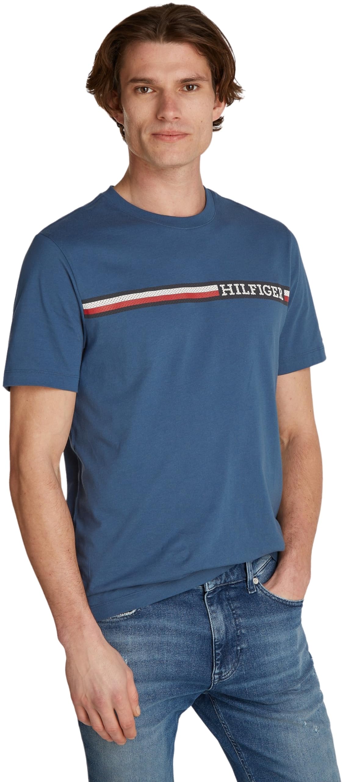 Tommy Hilfiger Camiseta de Manga Corta para Hombre