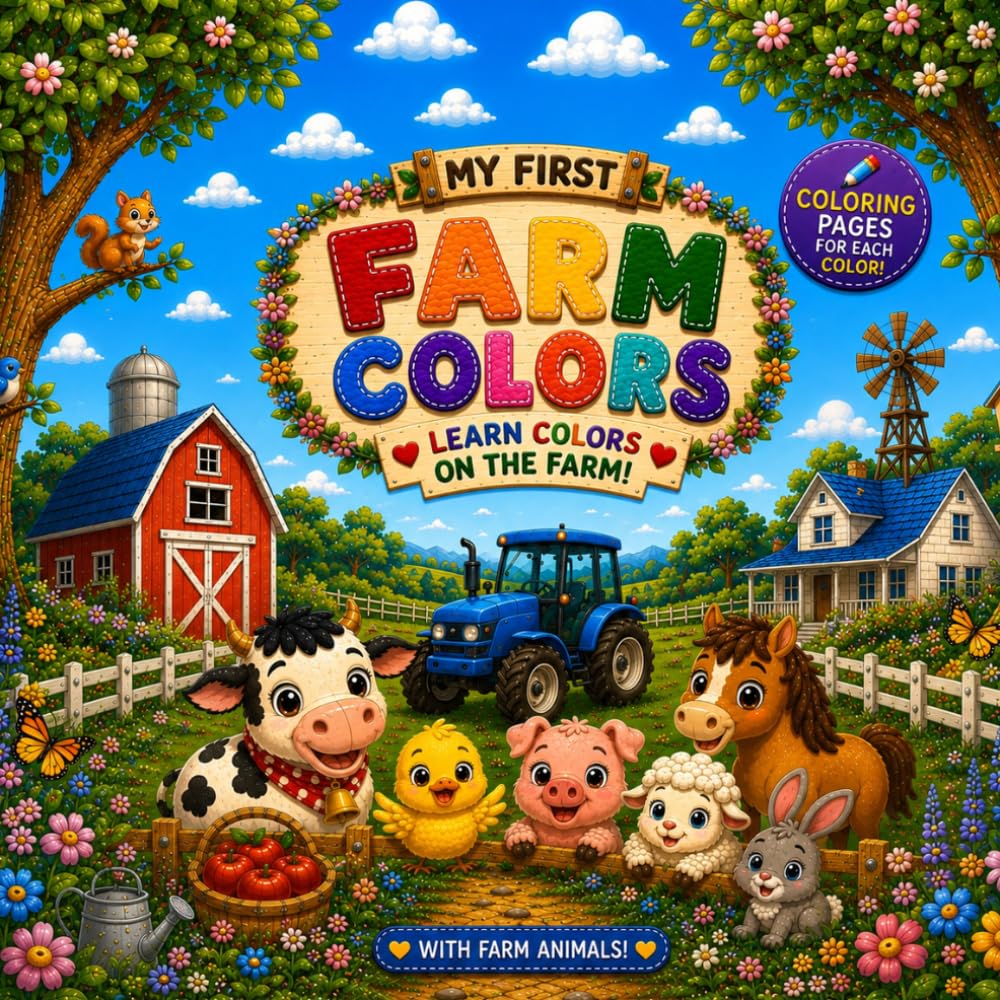 MY FIRST FARM COLORS (My First Farm Learning Series)