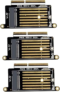 GZSHUNLI 3X A1708 SSD Adapter NVMe PCI Express PCIE to NGFF M2 SSD Adapter Card M.2 SSD Retina 13 inch A1708 2016