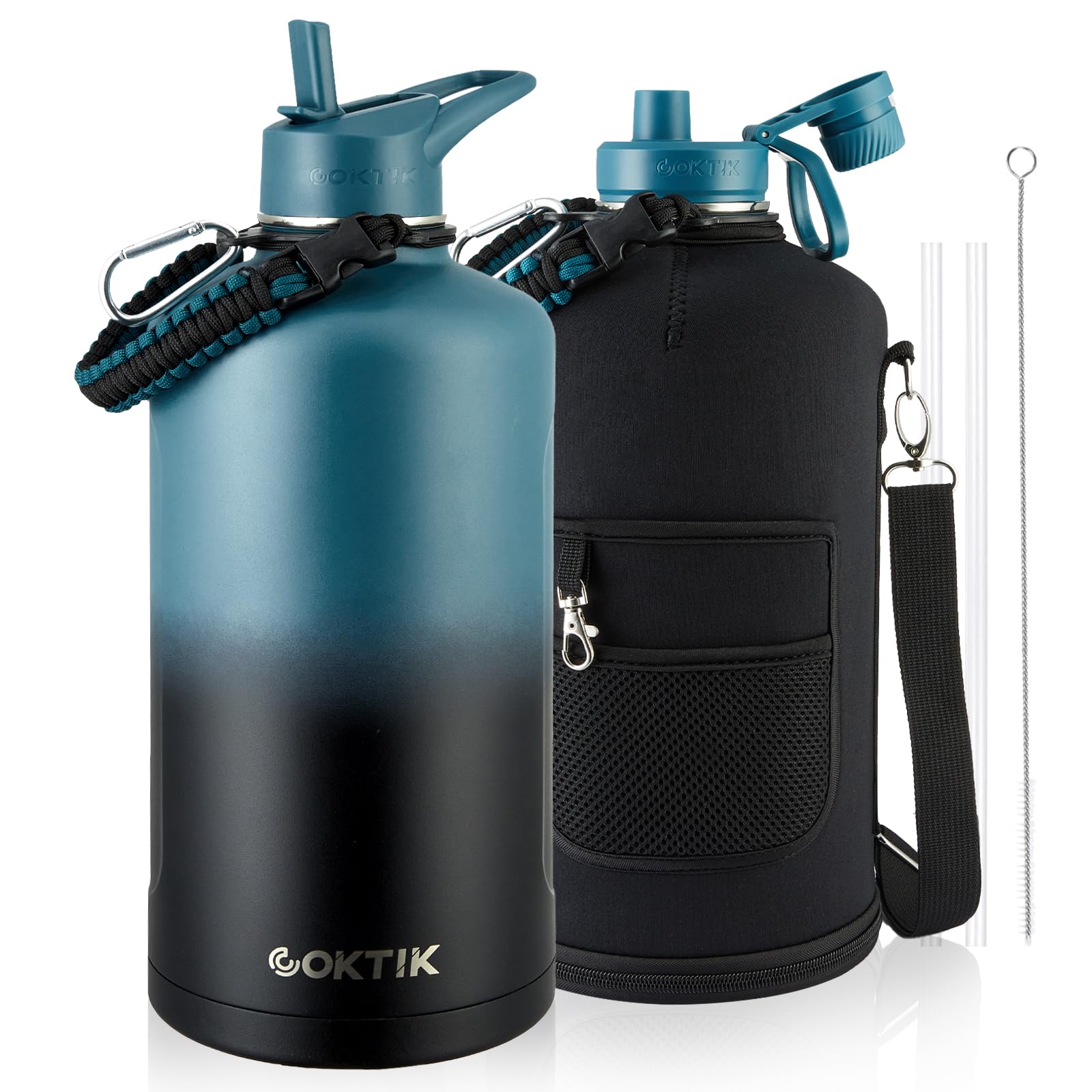 COKTIK 128oz Insulated Water Bottle