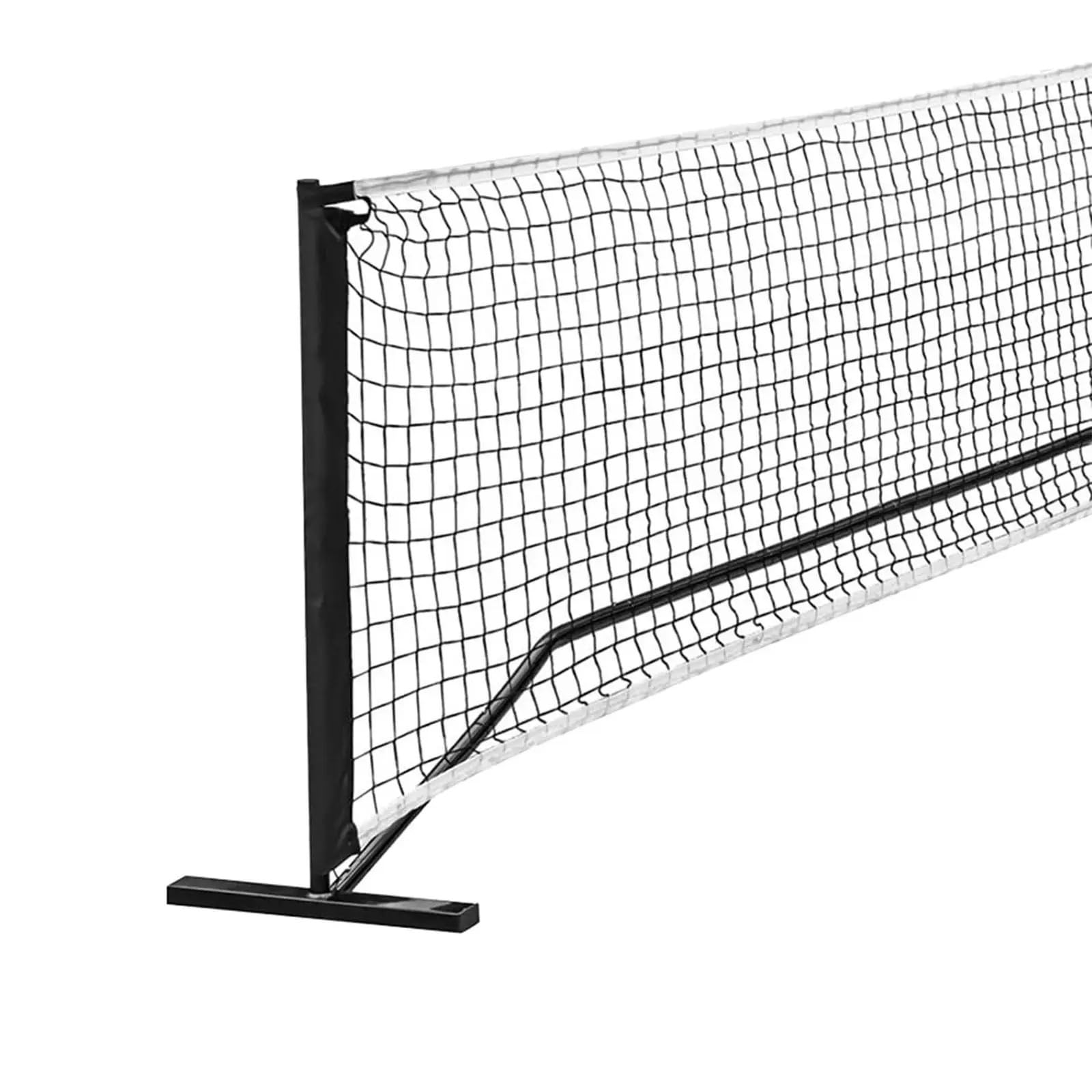 Rete da Pickleball Portatile Sistema di Rete da Pickleball Badminton 22 Piedi Staccabile Leggera