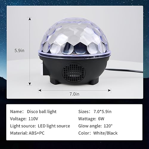 Miniatura 9 de Proyector OVNI, iluminación de nebulosa Aurora giratoria de 360, luz nocturna con control remoto y control de sonido, proyector de luz nocturna para