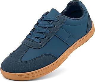 Retro Tennis Trainers Fashion Skateboard Sneakers Comfort Casual Shoes Classic Lace Up Gum Sole Walking Footwear Trainning...