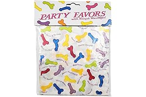 Add Some Naughty Fun to Your Bachelorette Party with Rainbow Pecker Party Napkins!
