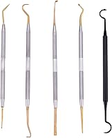Vista 4 de BOOSTEADY Stainless Steel Gunsmith Armorer Pick Set Cleaning Picks & Double-End Brushes