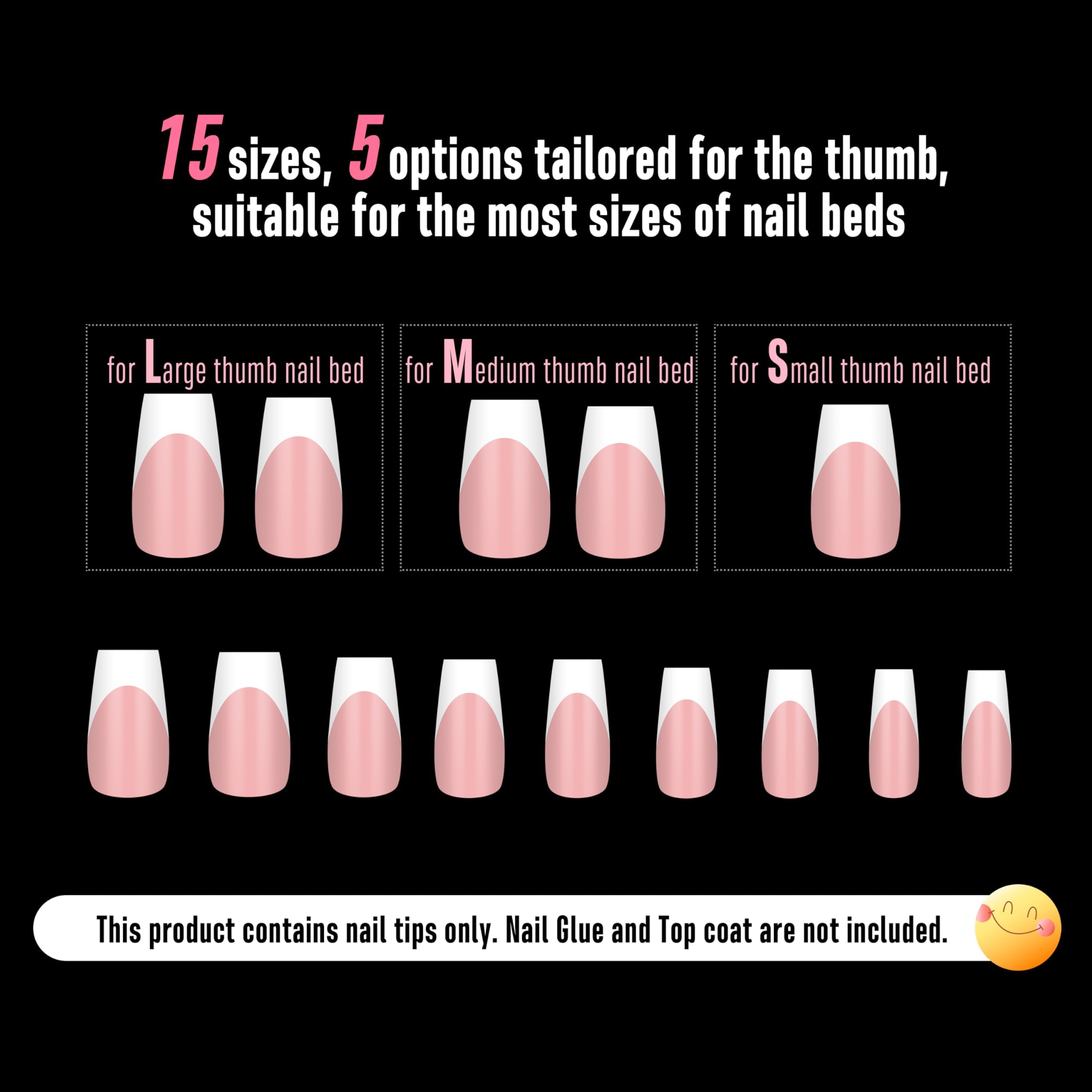 NOVO OVO Soft Gel Full Cover Nail Tips