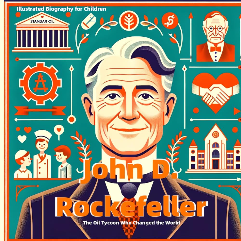 John D. Rockefeller: Illustrated Biography for Children: The Oil Tycoon Who Changed the World (Illustrated Biographies for Children)