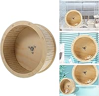 Vista 8 de balacoo Rueda de ejercicio silenciosa material de madera de calidad para hámster Chinchilla ardilla