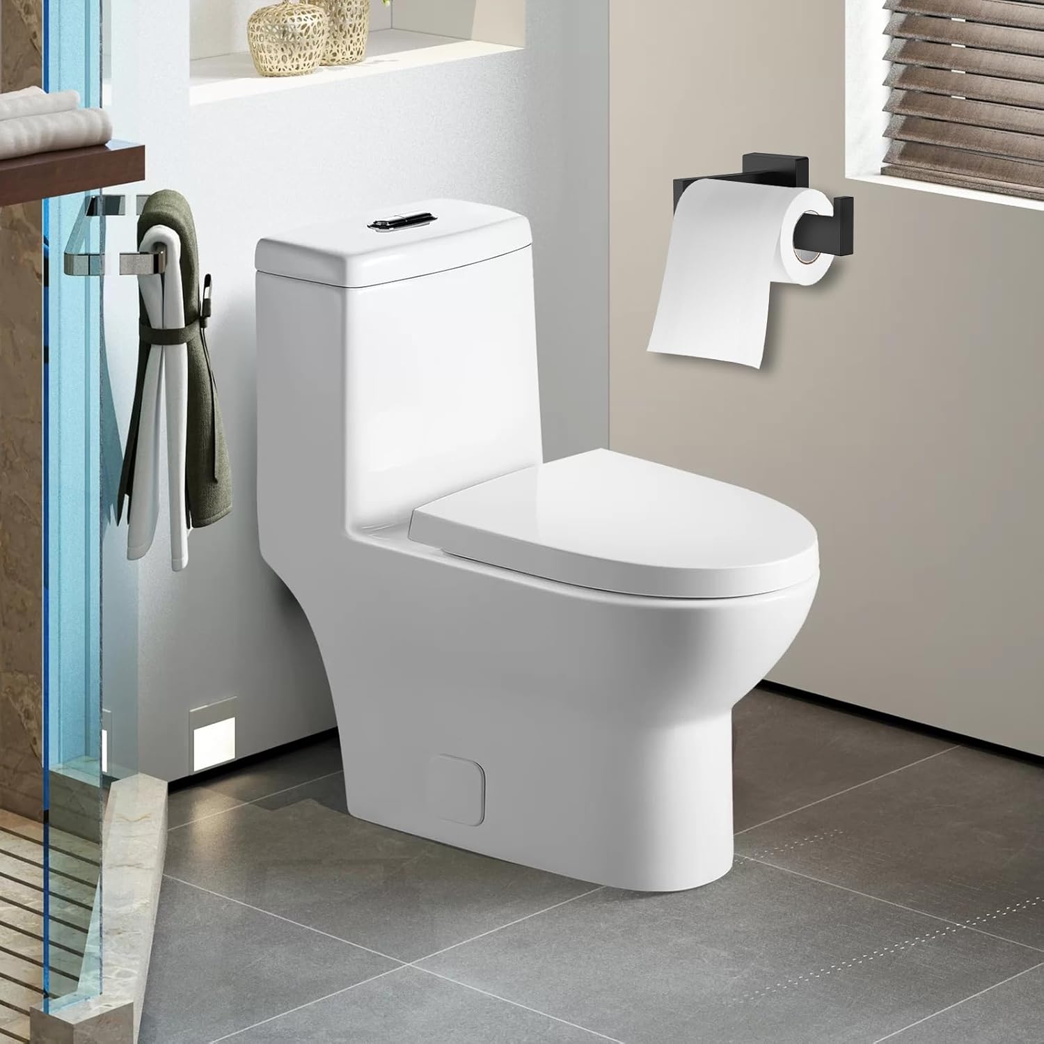 2 Pcs Paper Roll Holder Rustproof Stainless Steel High Load Capacity Minimalist Style for Bathroom Kitchen Use