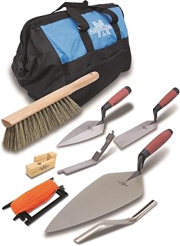 MARSHALLTOWN Bricklayers Apprentice Tool Kit, Masonry, Assembled in USA