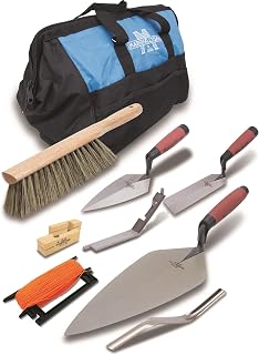 MARSHALLTOWN The Premier Line BTK2 Bricklayer Apprentice Tool Kit with 20-Inch Nylon Tool Bag