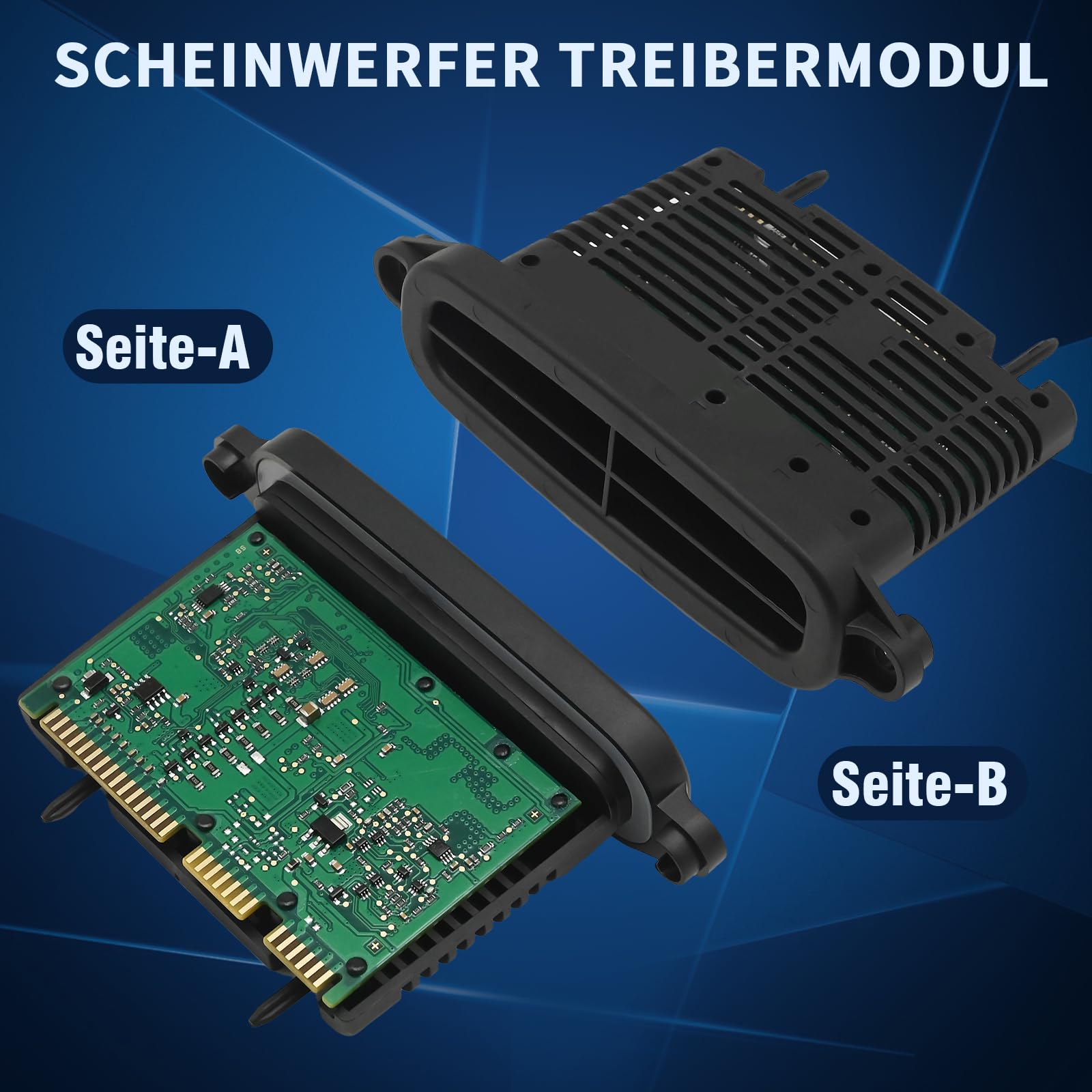 Hoypeyfiy 63117274400 Xenon Scheinwerfer Treibermodul Kompatibel, Ersatz für TMS Scheinwerfer Treibermodul F07 F10 F11 F18 2011-2013, Ersetzt 63117267044