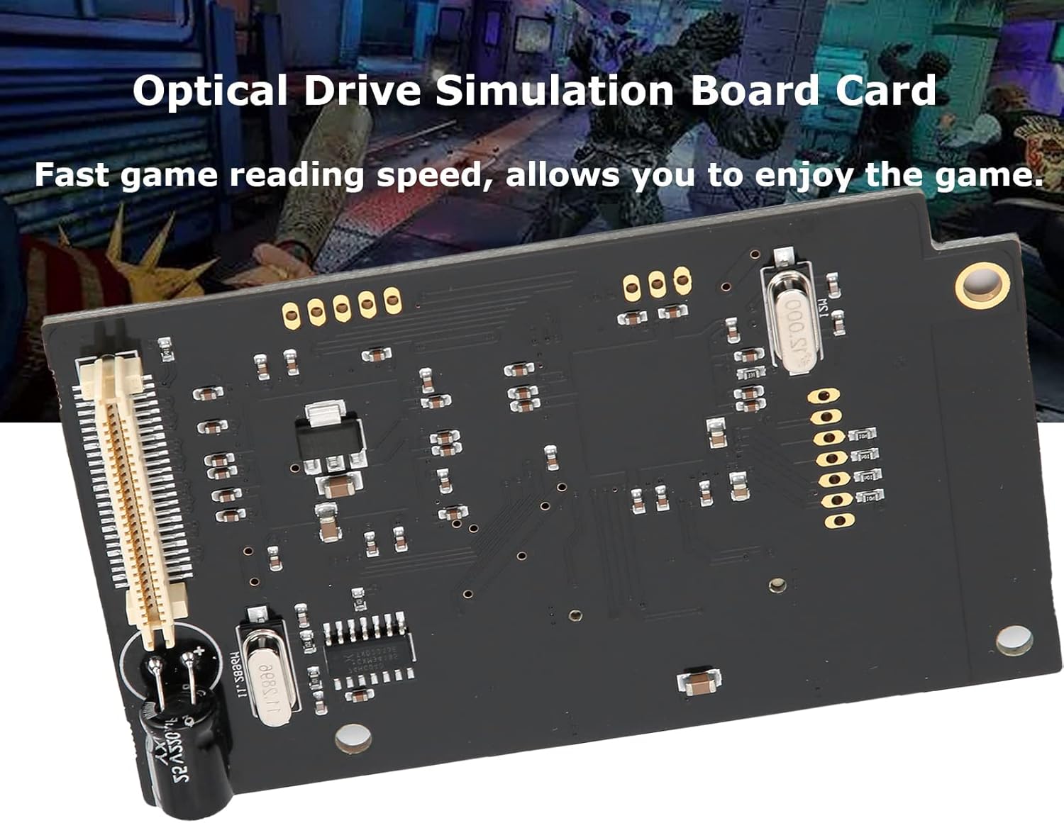 Replacement GDEMU Optical Drive Board V5.15b for Game Console VA1 Host, Gaming Optical Drive Simulation Board Kits