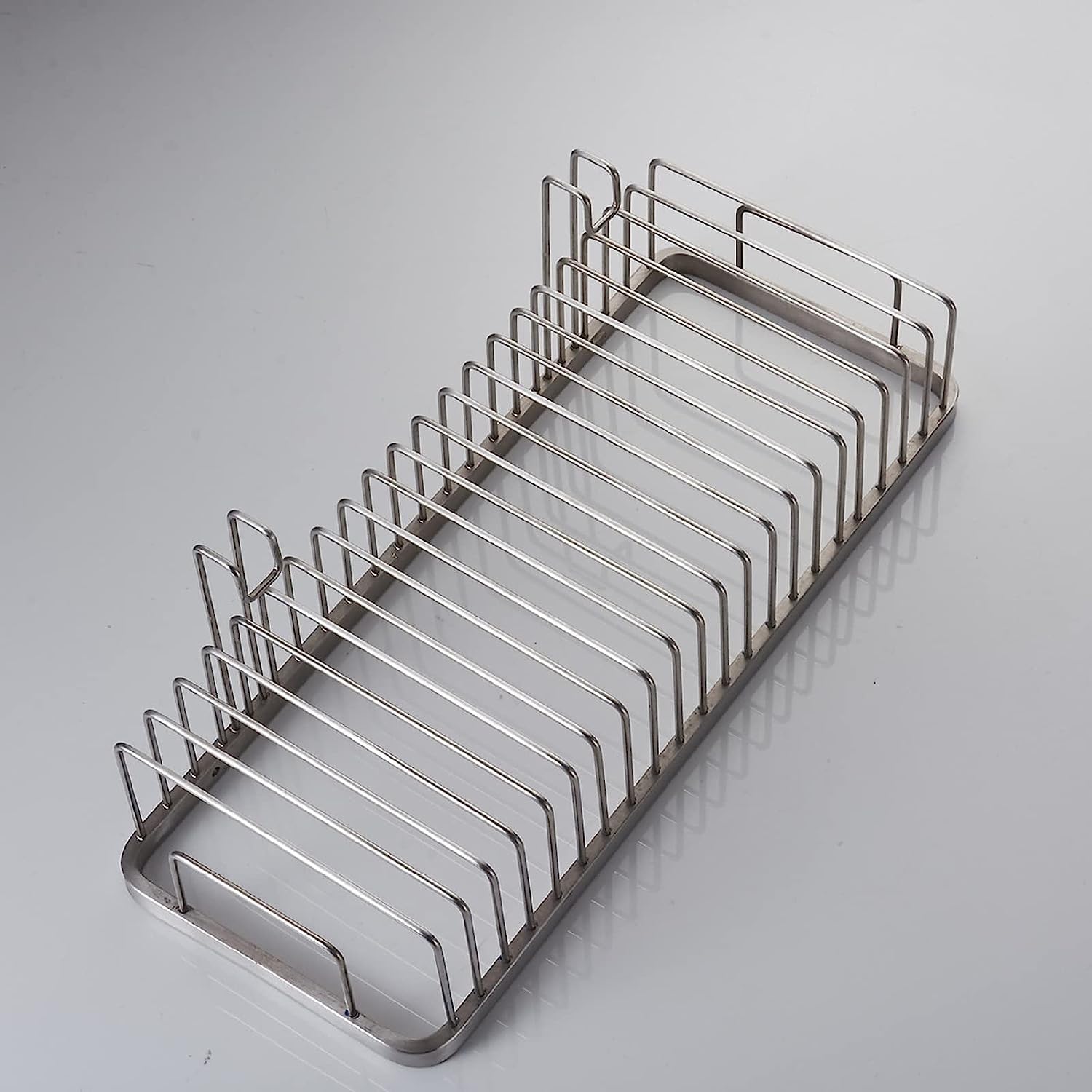 Estante de Ducha, Carrito de Ducha de Esquina, Estante de Ducha, Estante de Ducha montado en la Pared con Ganchos, Cesta de baño, para Colgar Esponja y Toalla