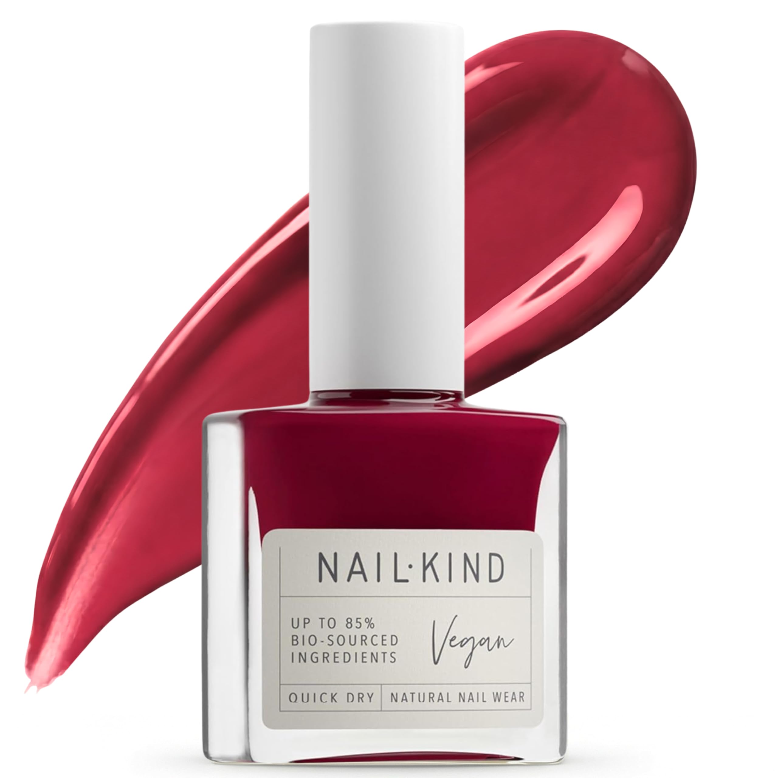 Red Nail Polish - Red Carpet - Classic Nail Varnish - Vegan Nail Lacquer + Peta Certified + Cruelty Free - Quick Drying & Long Lasting - Chip Resistant Manicure - 8ml