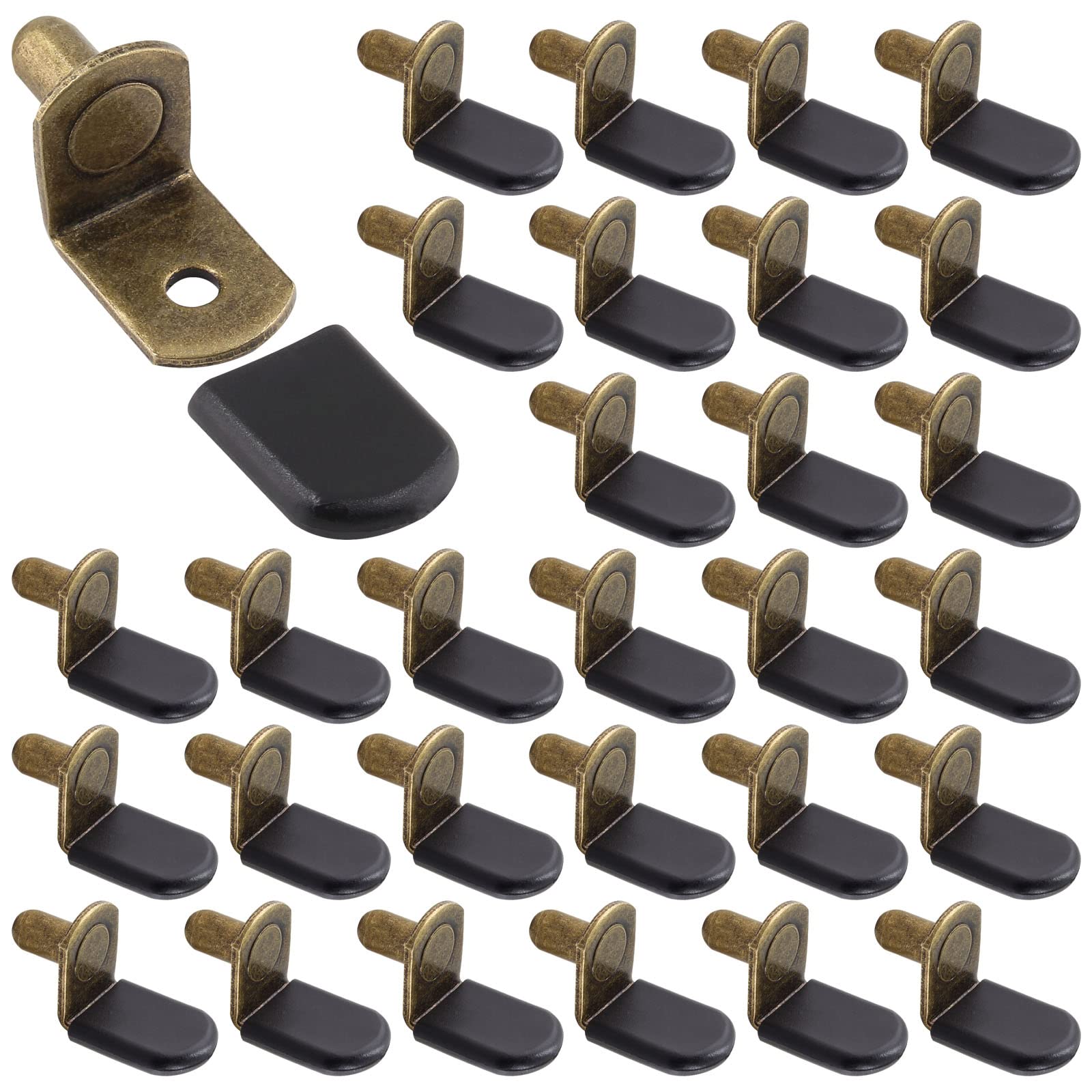 Biaungdo Shelf Support Pegs, Antique Bronze, 30 Pcs, 1/4 Inch — Amazon image 9