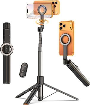 for Mag Safe Tripod for iPhone, JustTap 65 Selfie Stick for iPhone