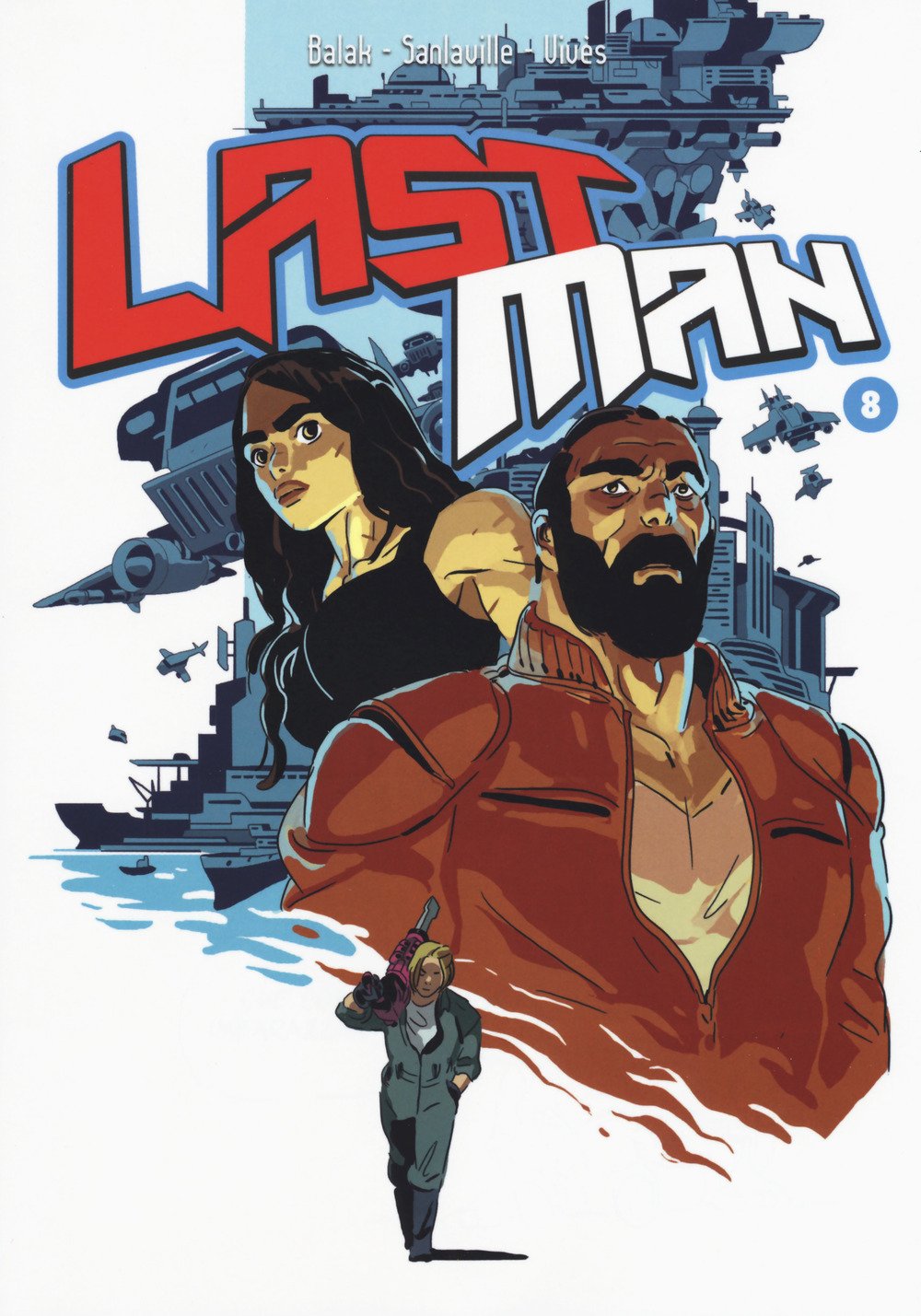 Last Man. Con Adesivi