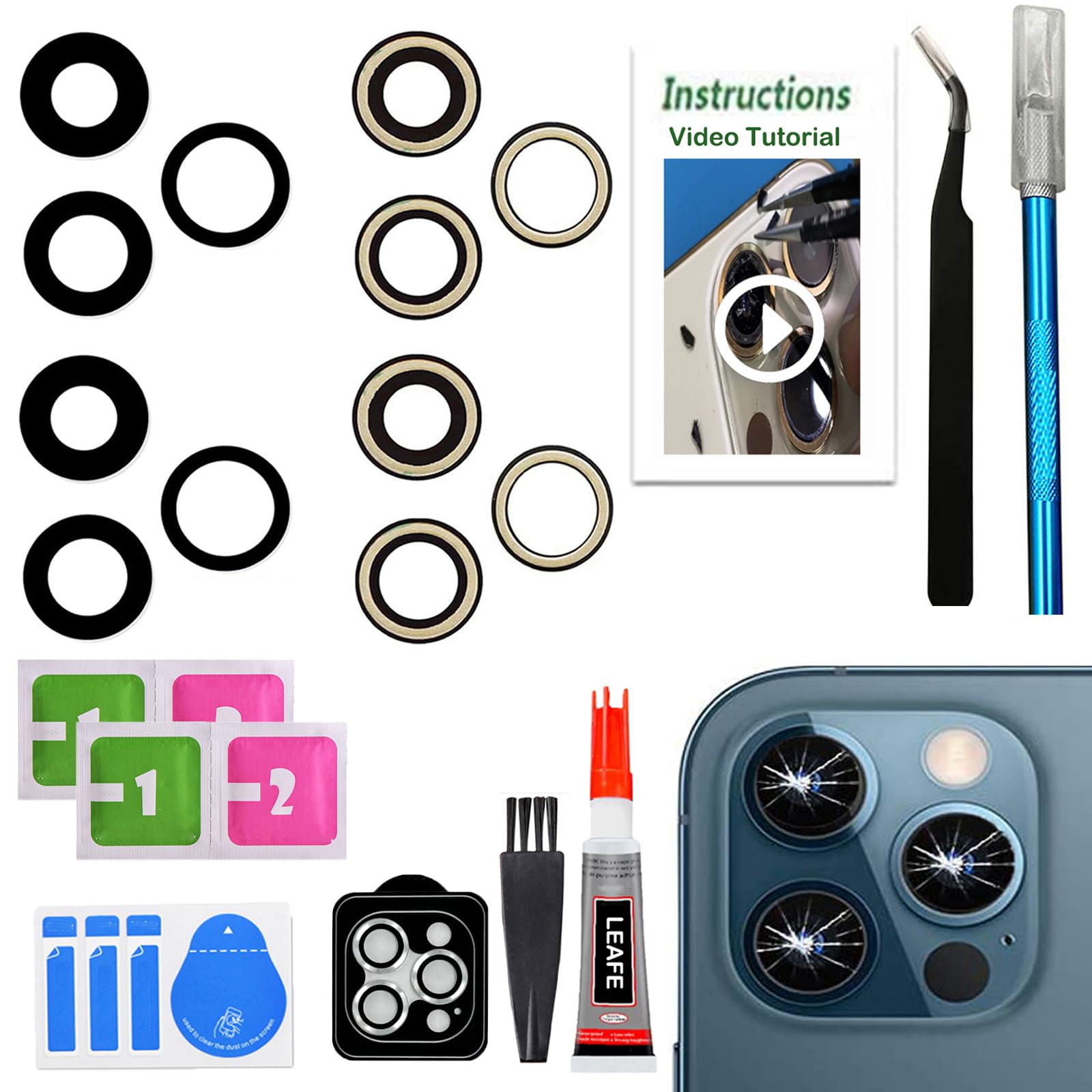 Amazon.co.jp: LEAFE (リーフェ) iPhone 12 Pro Max用カメラ