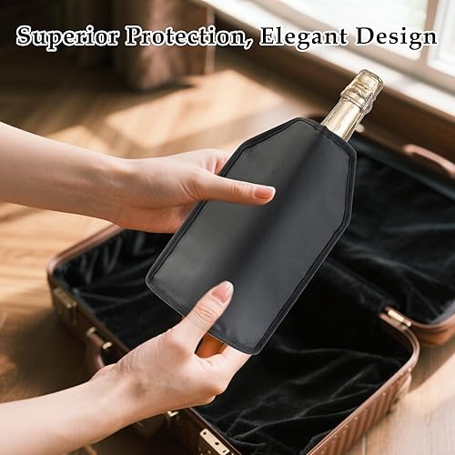 Miniatura 4 de Funda enfriadora de gel para botella de vino, enfriador de congelador, de larga duración, mantiene el vino fresco y frío, para botellas de vino
