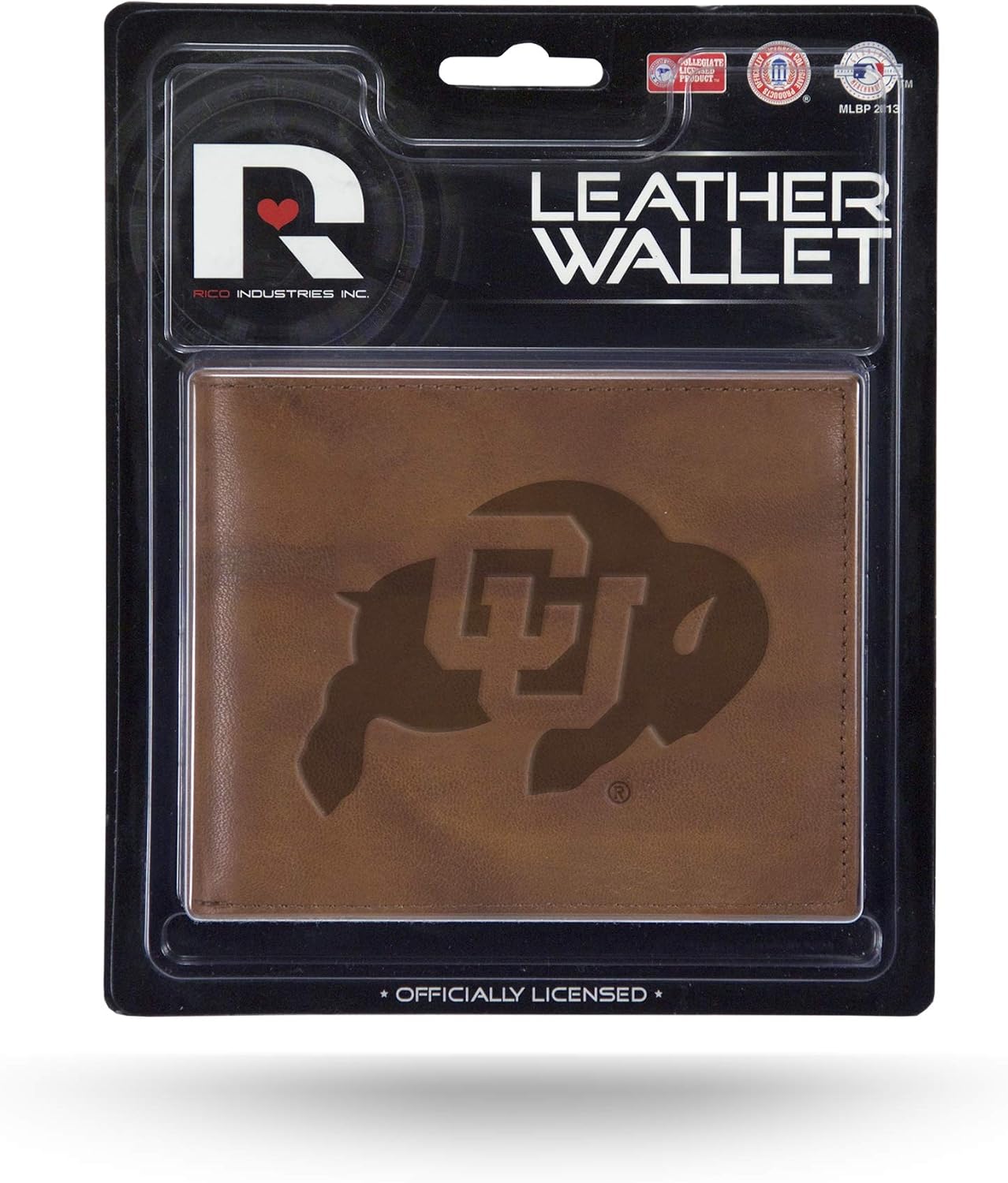 Rico Industries NBA Boston Celtics Embossed Leather Billfold Wallet with Man Made Interior