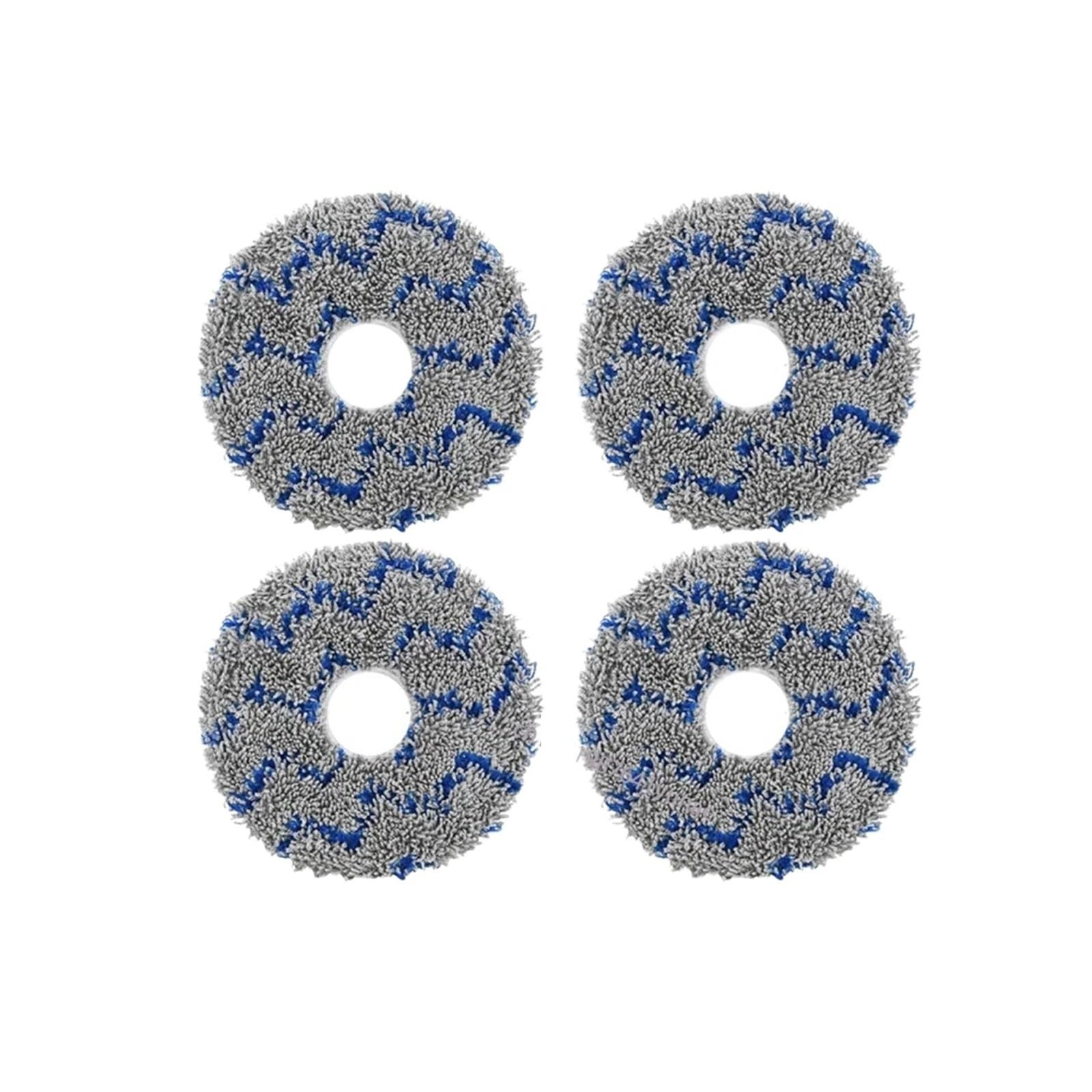 VIXWDRUTY Mop Cloth,Compatible For Dreame,X10+L20 Ultra L30 Ultra X20 Pro L10s Pro Ultra X40 Ultra X40 Pro S30 Pro Vacuum Cleaner(4pcs)