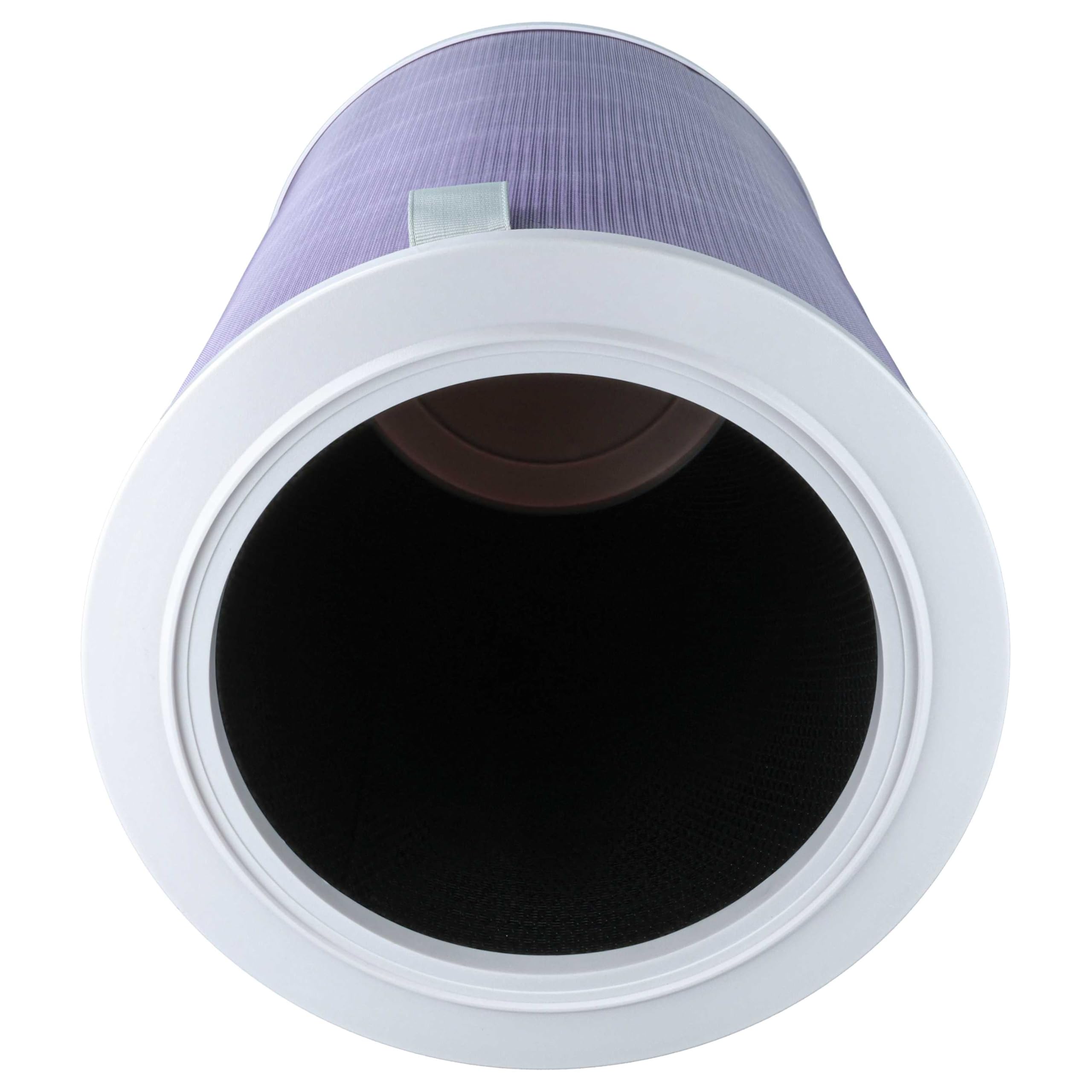 vhbw Filtr HEPA kompatybilny z oczyszczaczem powietrza Xiaomi Mi Air Purifier 3H, filtr z wbudowanym węglem aktywnym, antybakteryjny