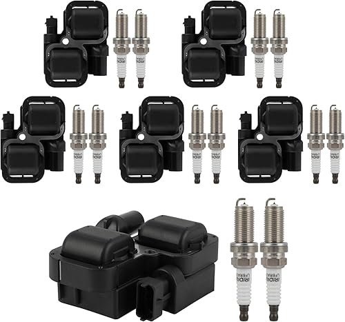 Vista 205 de ECCPP Bobinas de encendido portátiles de repuesto para automóvil compatibles con Infiniti I30/para Nissan Maxima 3.0L V6 2000-2001 Reemplazo
