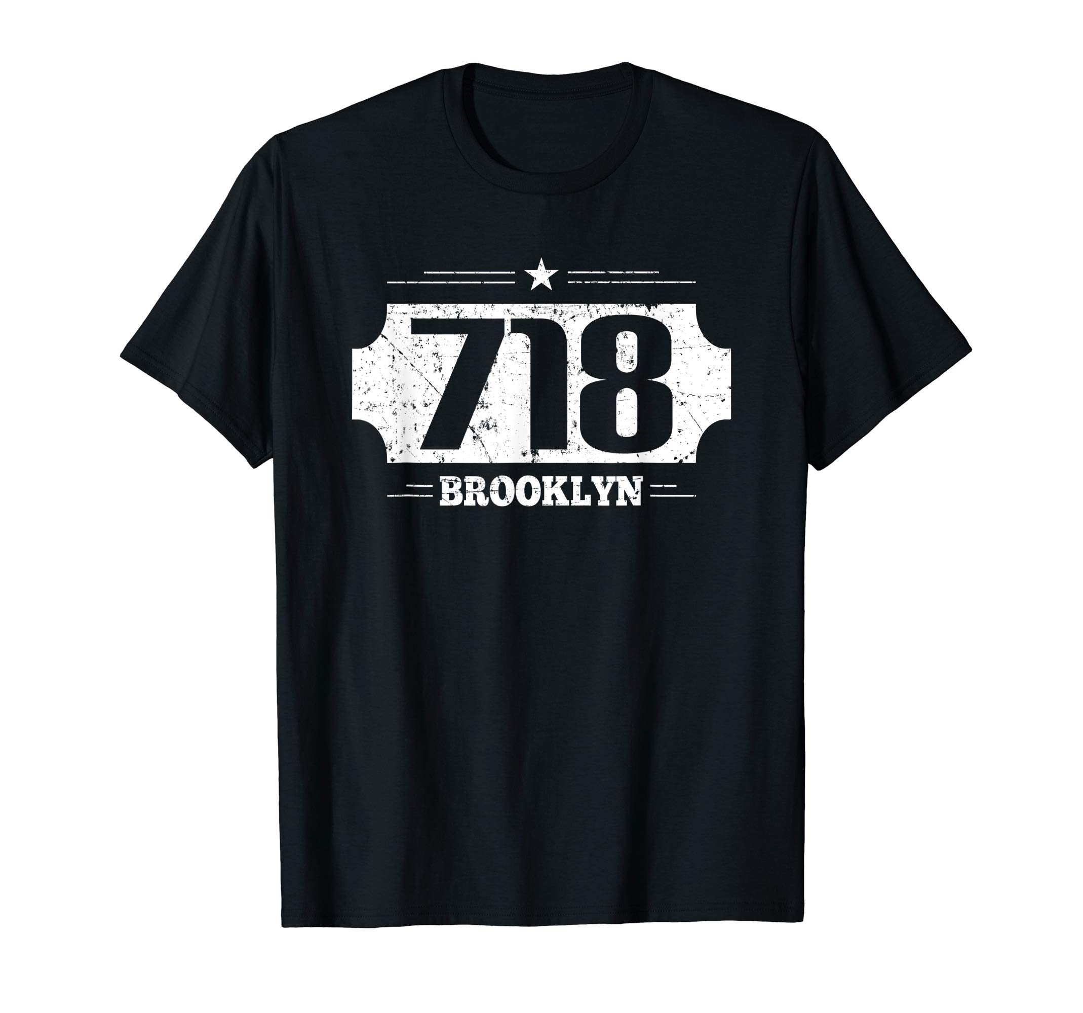 Brooklyn Clothing & MoreArea Code 718 Brooklyn T-ShirtOEKO-TEX STANDARD 100