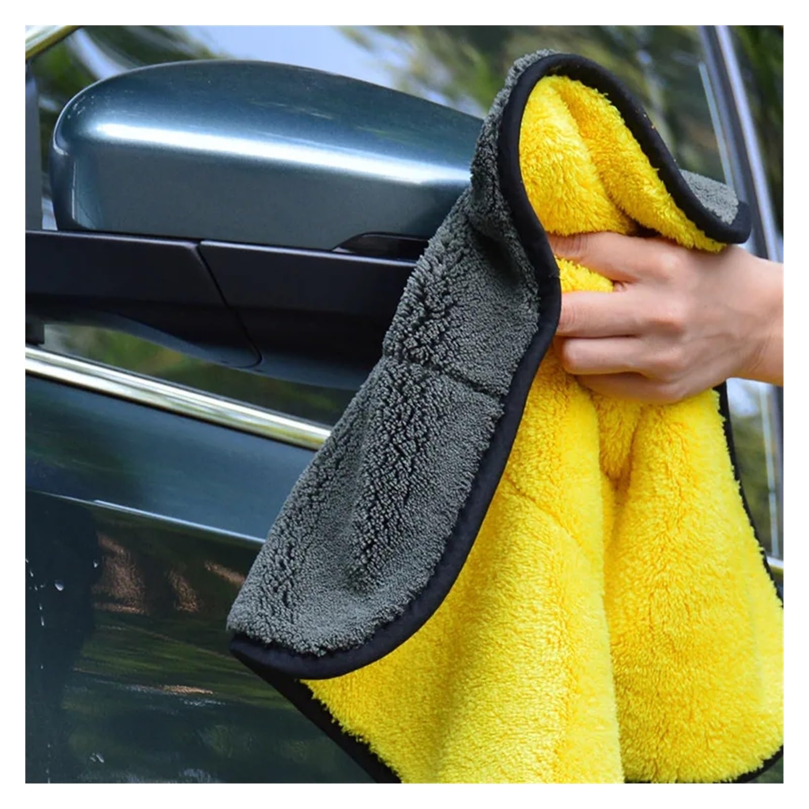 60x160cm Asciugamano in microfibra per lavaggio auto Panno per la pulizia dell'auto Panno per la cura dell'auto Dettagli Asciugamano in microfibra Panno in microfibra per auto Pulisci molteplici usi