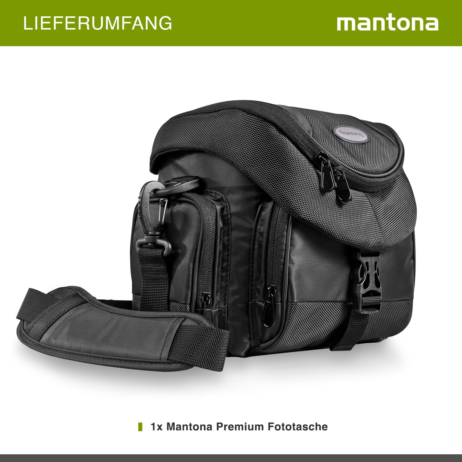 Mantona Premium Custodia per fotocamera